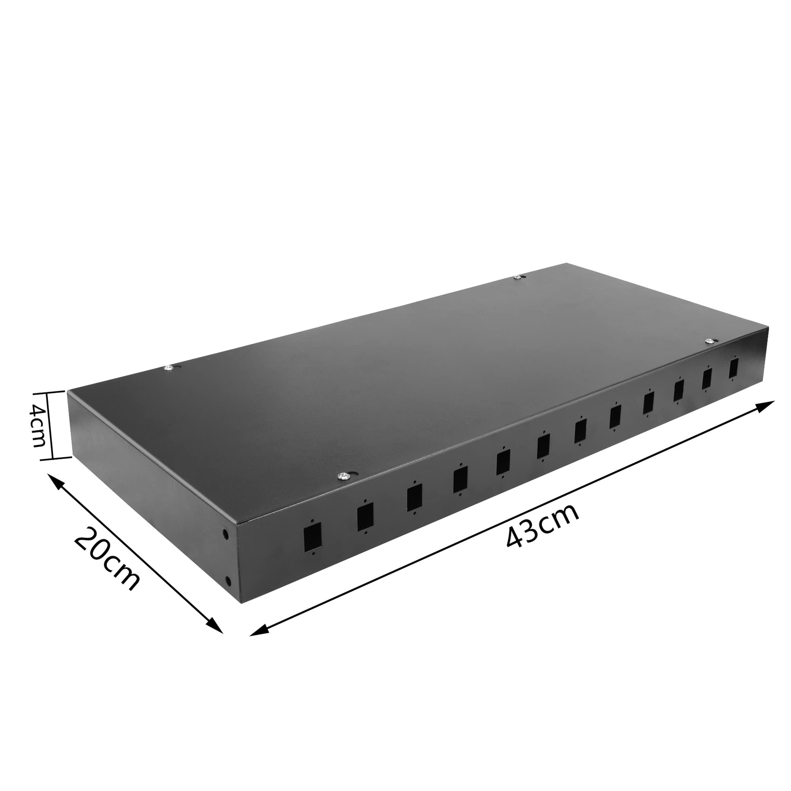 4-12 Port Fiber Optic Wall Mount Enclosure Box, Fiber Optic Distribution Box,…