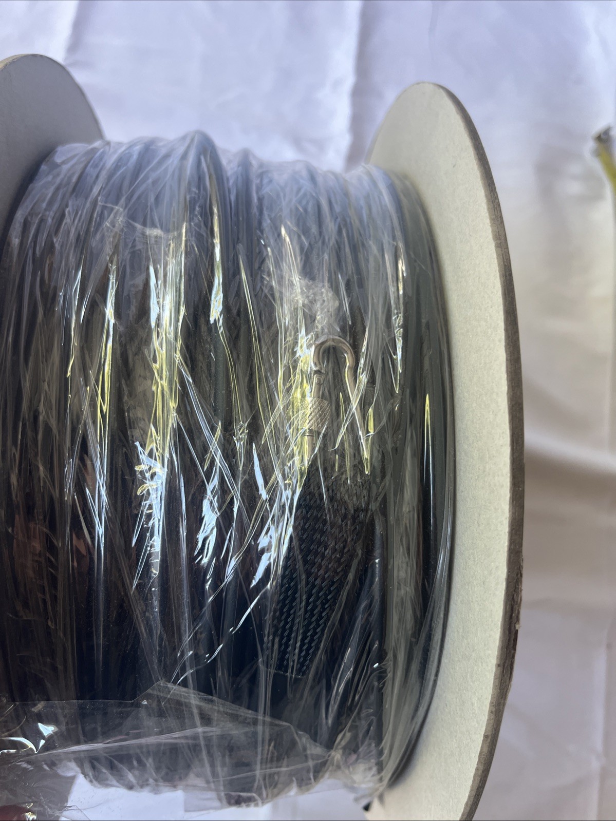 330Ft Outdoor Armored LC-LC Fiber Patch Cable, Duplex Multimode 40Gb OD-5mm