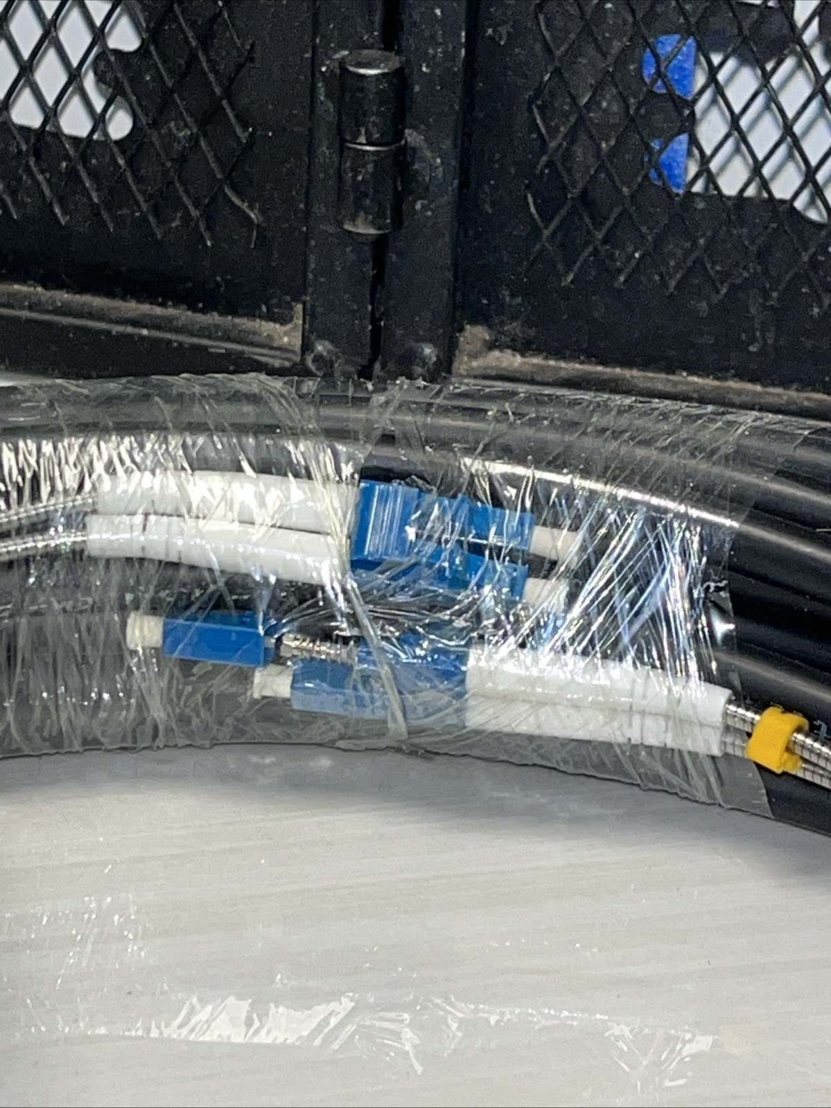 3 QTY! BULK LOT- 20M Round Cord Duplex Fiber Optic Patchcrd Cord Jumper G657A1
