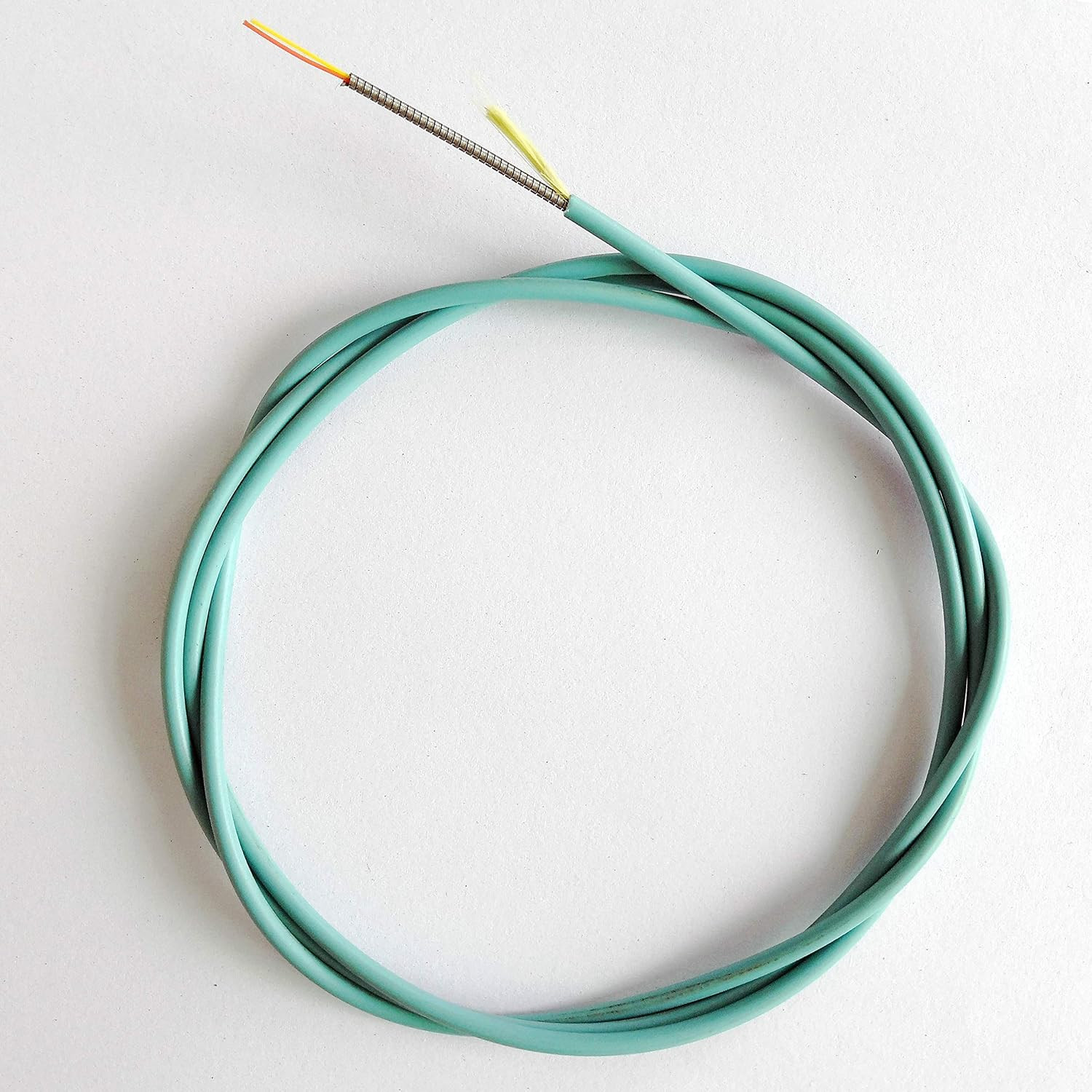 30Meters 100FT LC to LC 10G OM3 Indoor Armored Duplex 50/125 Fiber Optic Cabl…