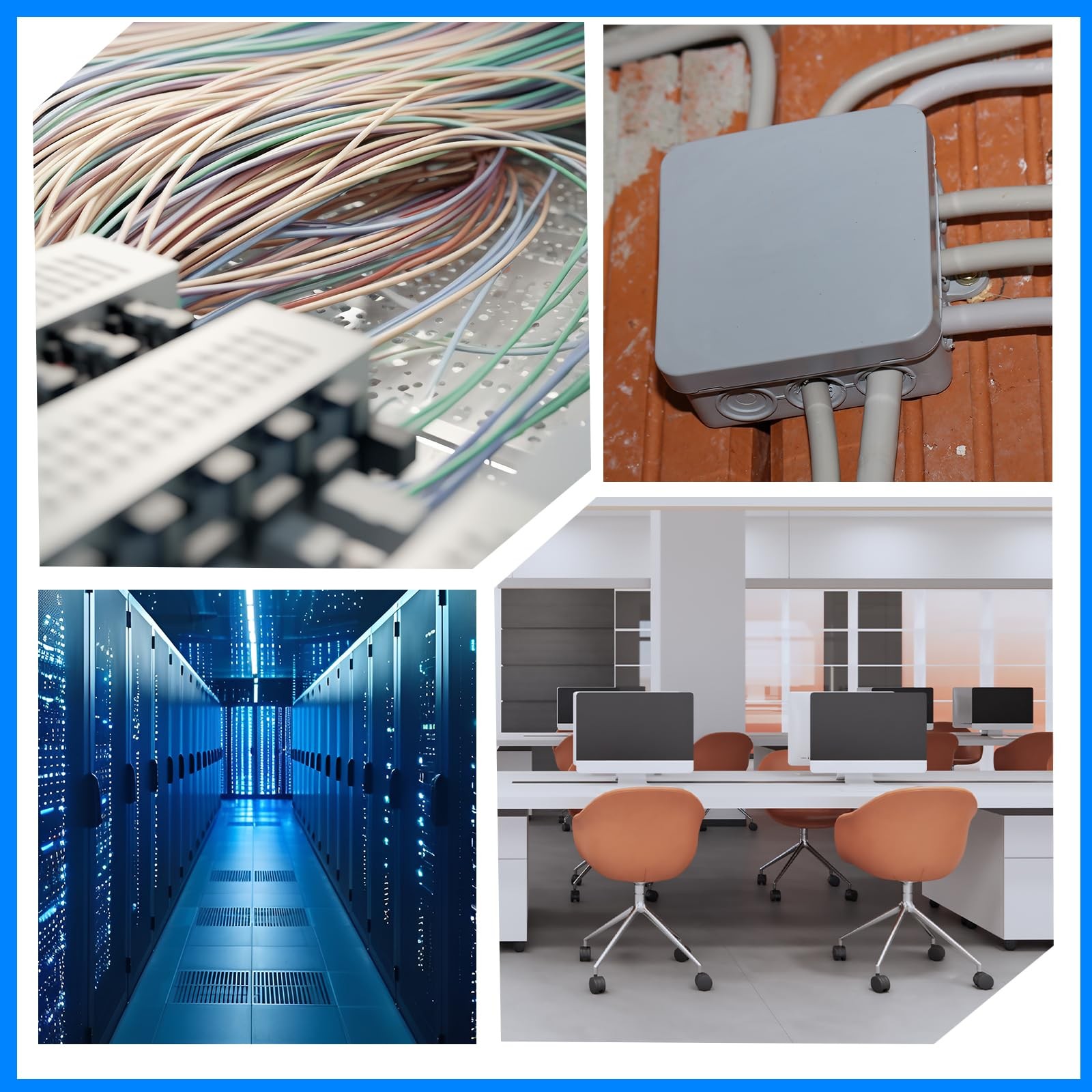 12 Core Fiber Distribution , ABS Plastic FTTH Fiber Distribution -12 Port Fib…