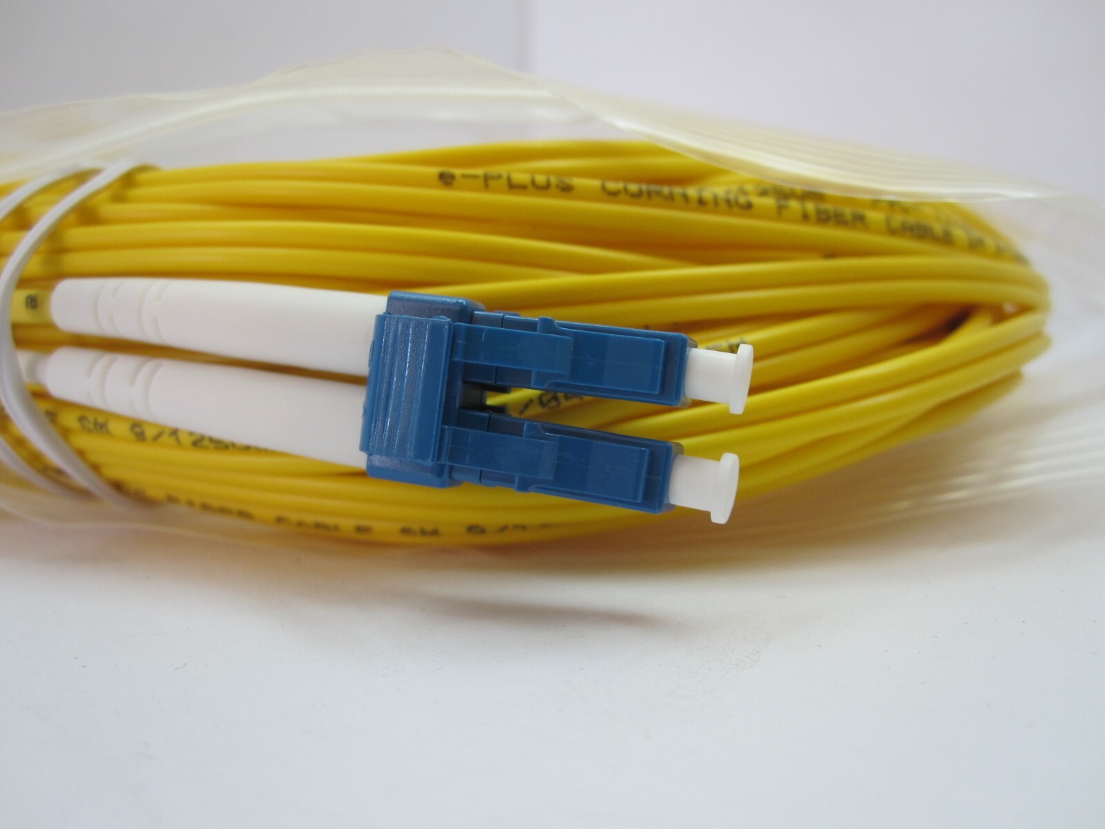 25M LC/UPC to LC/UPC SM DX 9/125 FIBER OPTIC CABLE JUMPER, FREE SHIPPING