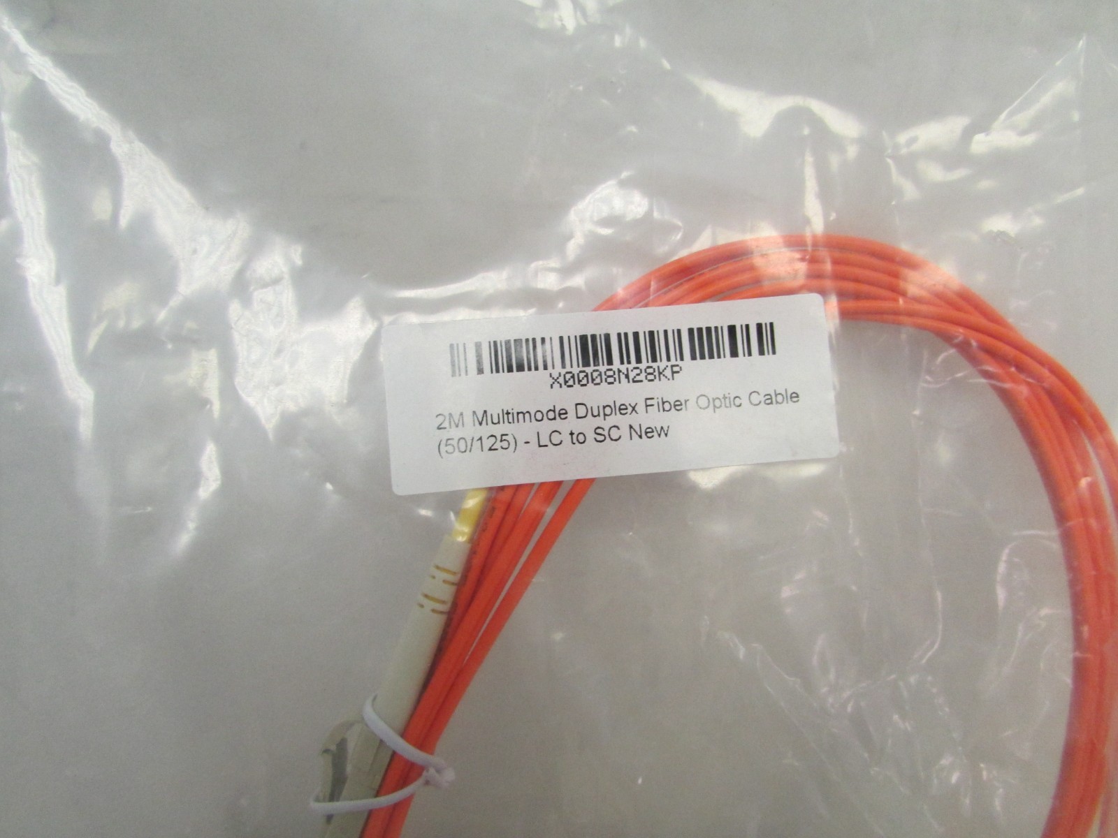 LC to SC 2M Patch Cable Duplex Multimode Fiber Optical Patch Cable