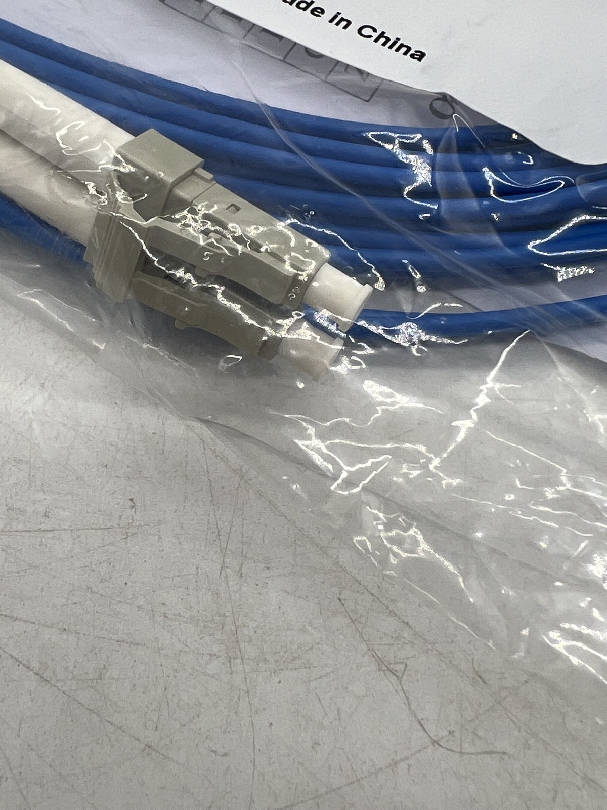 New HP QK734A PremierFlex Network cable LC multi-mode 5 m fiber optic OM4