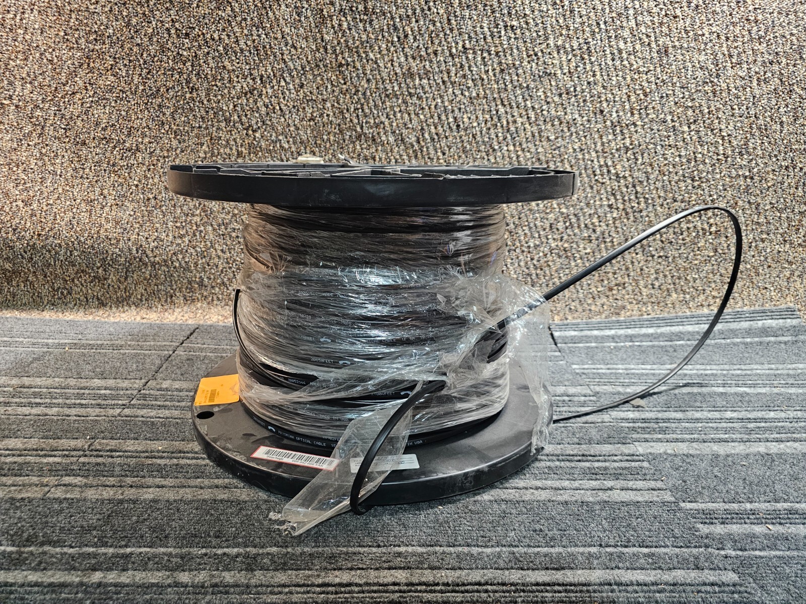 Prysmian 30052544 Optical Cable 1000ft 1F Single Mode 10/20 Black