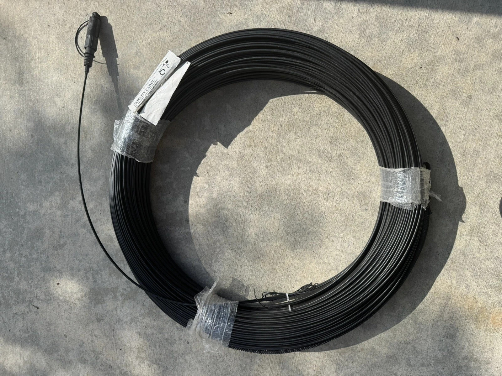 Corning SME 5000935502 SR-94G1P1 Clear Curve Fiber Optic Cable 250 Feet,