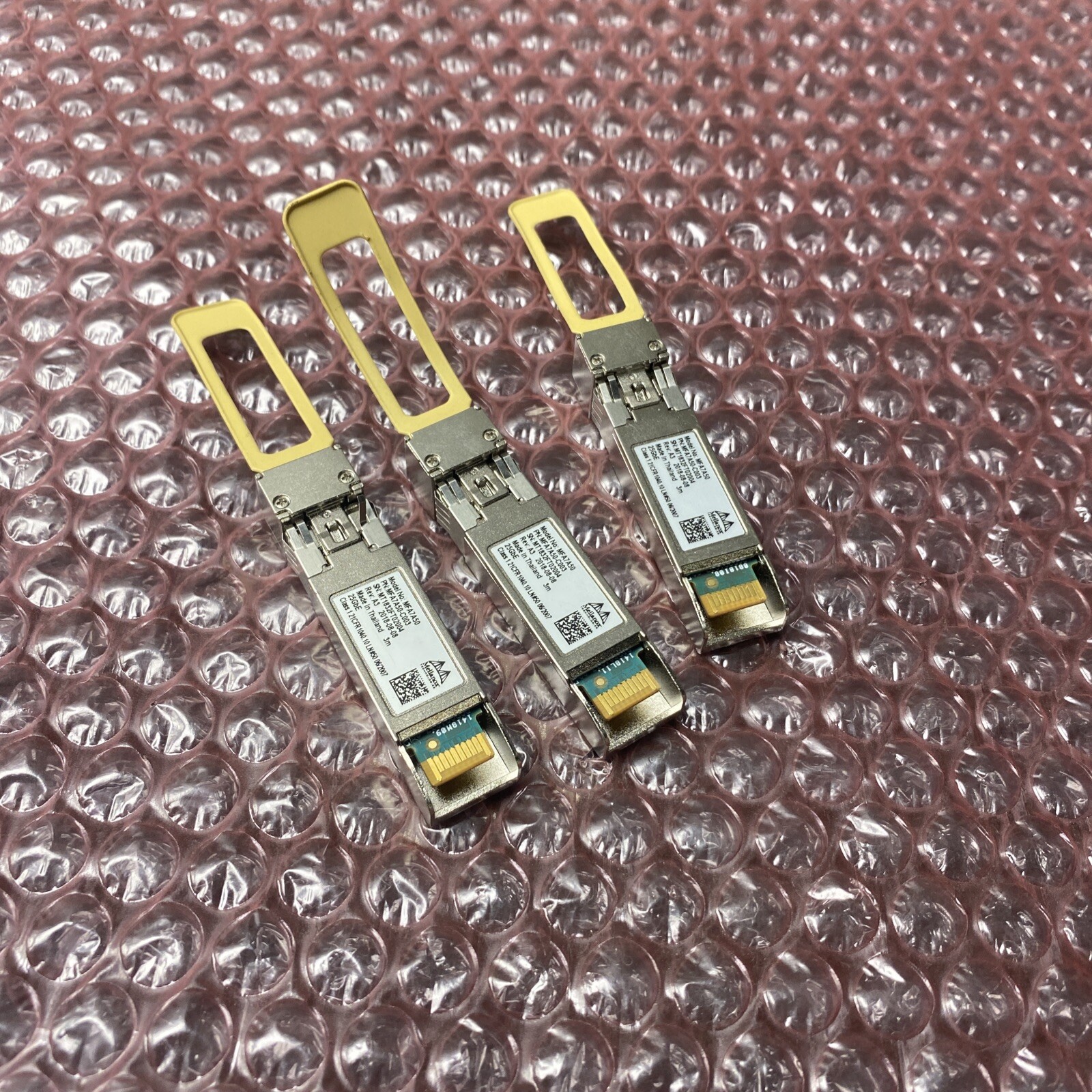 Lot of 3 Mellanox Technologies MFA7A50-C003 Direct Attach connectors No Cables