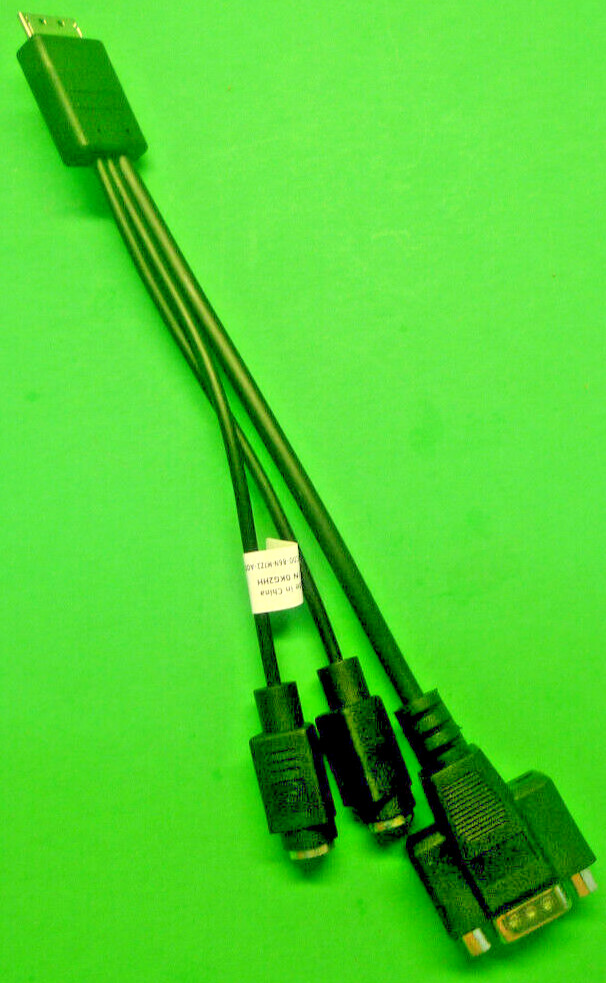 New Genuine Dell Micro Serial to PS/2 Serial Breakout Cable Adapter KG2HH