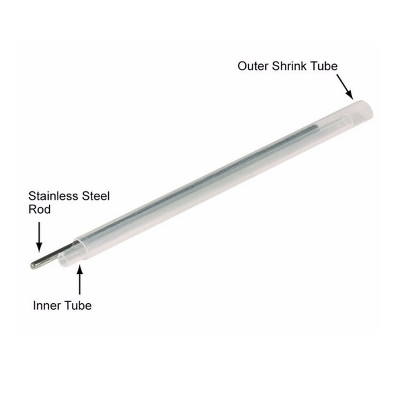 Fiber Optic Fusion Splice Protection Sleeve Clear 1000pcs,Come