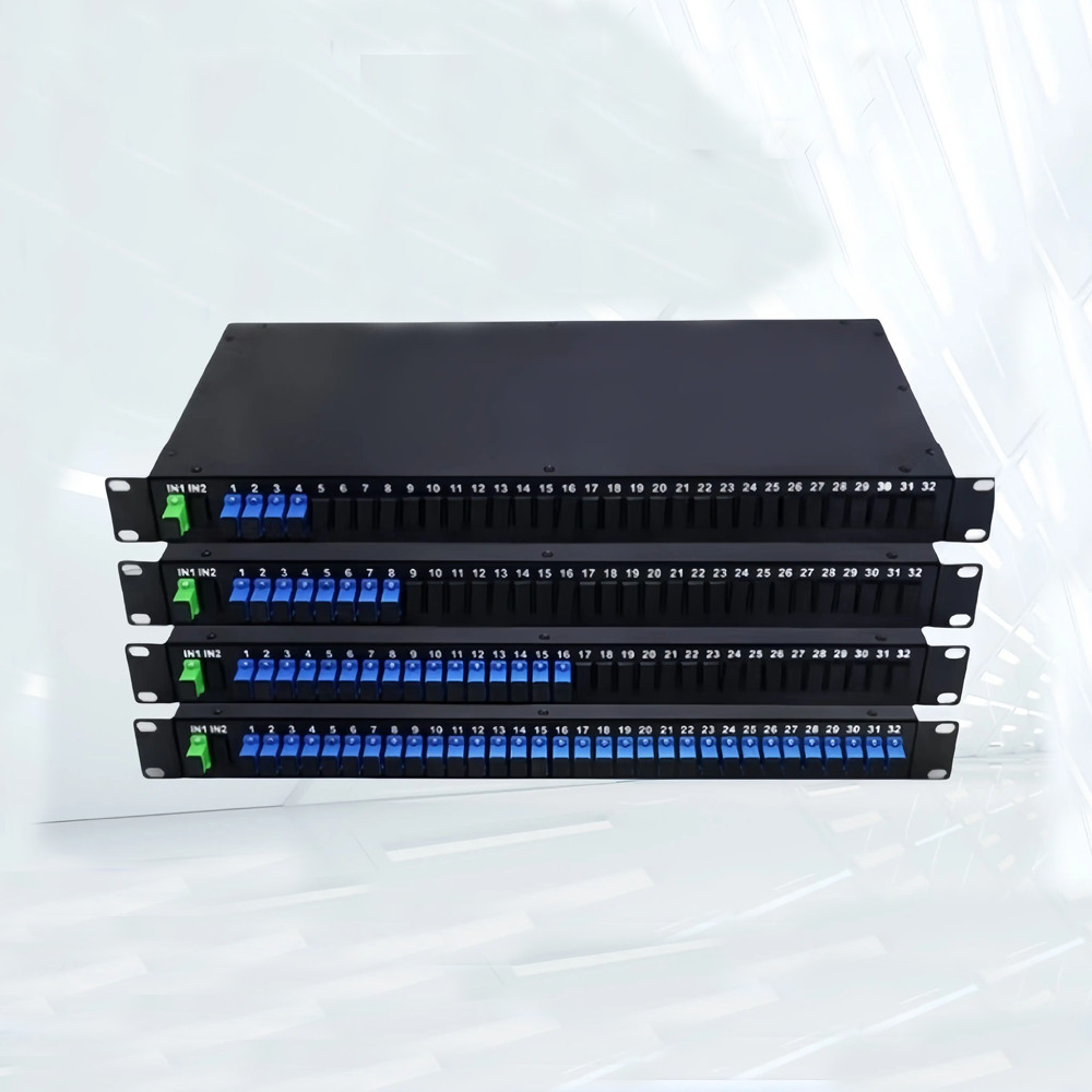FTTH 2/4/8/16/32 Port SC FC LC APC UPC Splitter Fiber Rack Mount Terminal Box