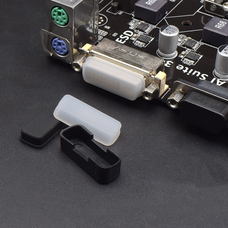 Dust Cap for Computer Notebook DVI Connector Female Dust Cover Protective DVI