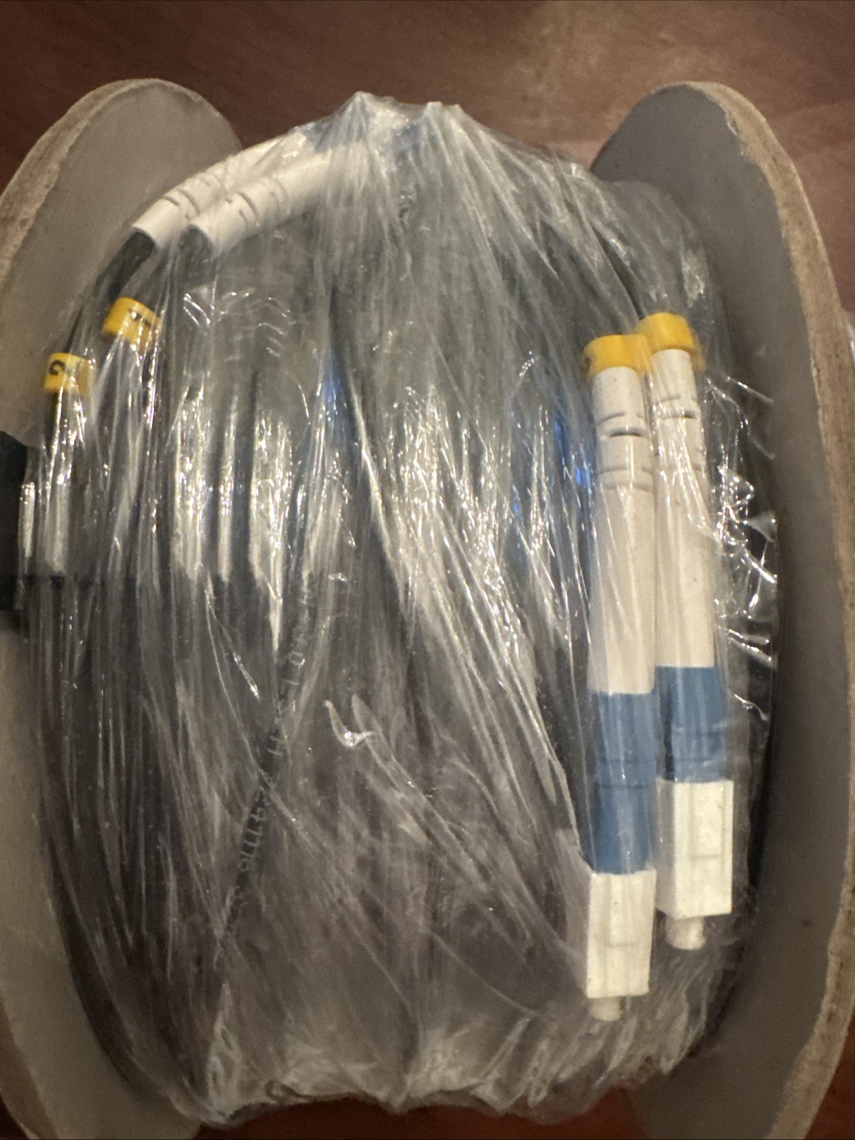 Yutianhome 250ft/75m LC to LC Armored Outdoor Fiber Optic Cable,