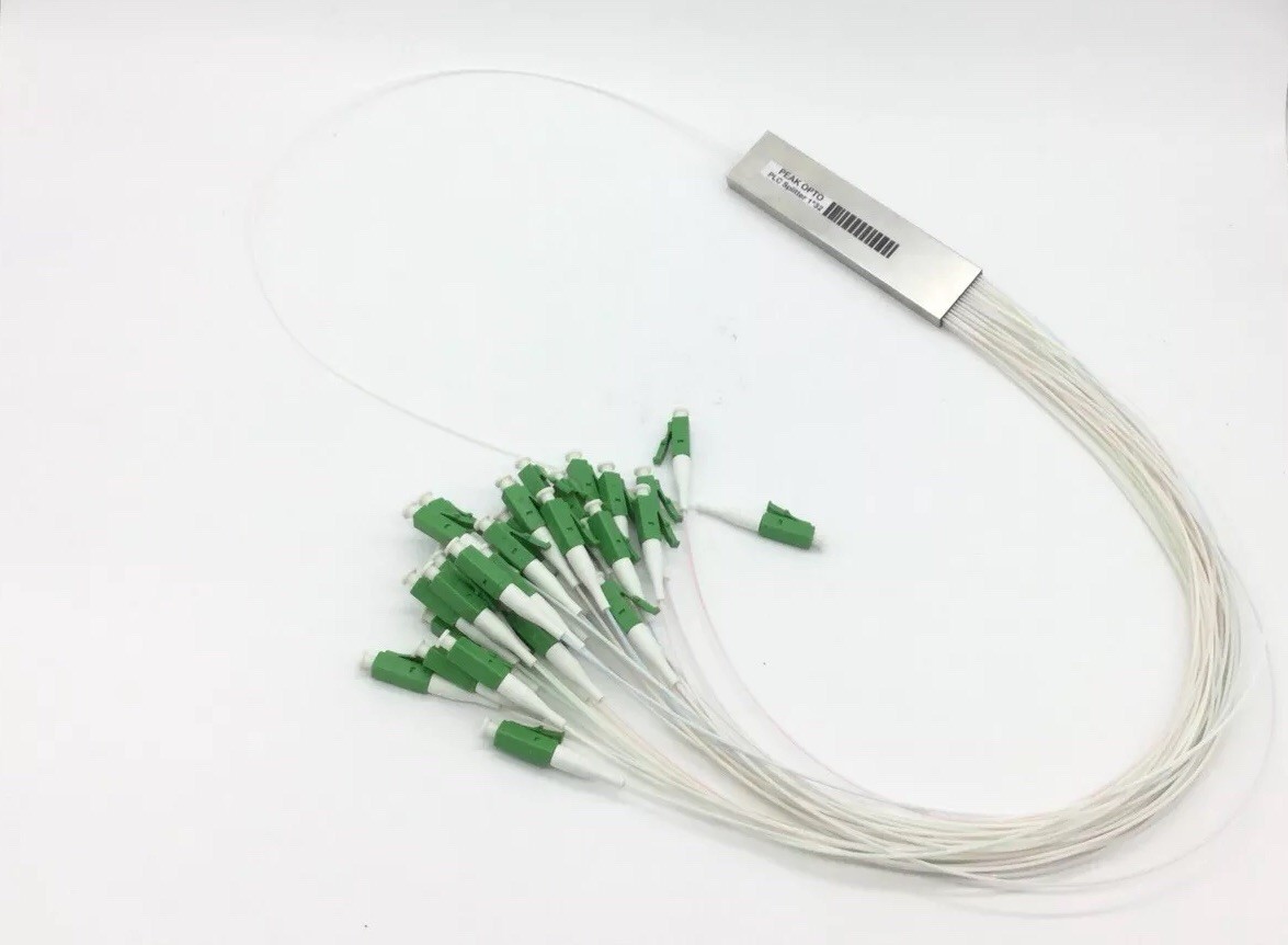 1×32 PLC Optical splitter, mini pipe-type optical splitter LC/APC, LC-APC