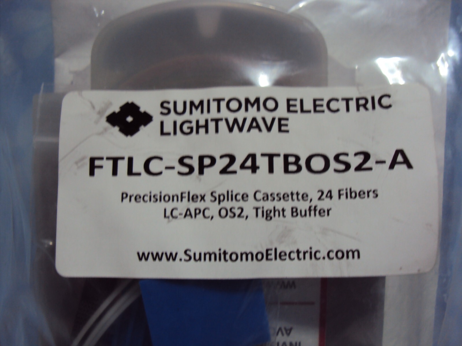 Sumitomo Electric Light Wave Precision Flex Splice Cassette 24 Fibers