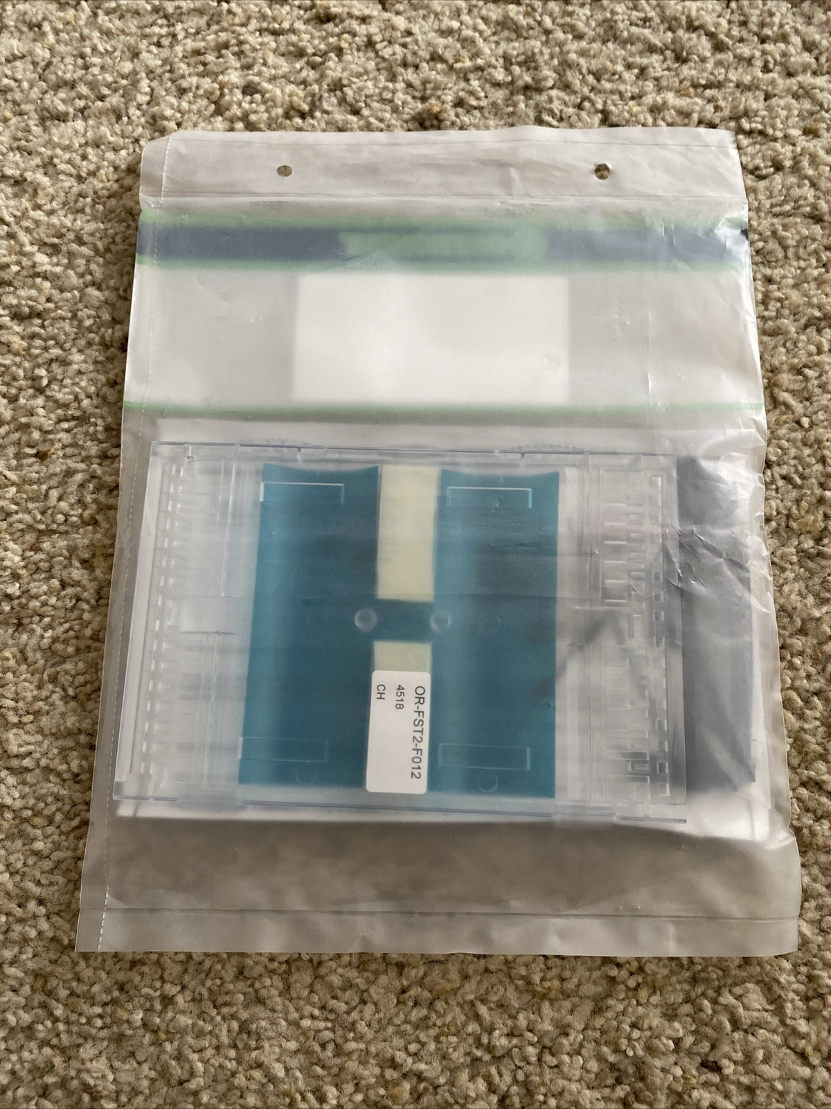 Ortronics OR-FST2-F012 Fusion Splice Tray 12-Fiber, Clear Transparent, 7″