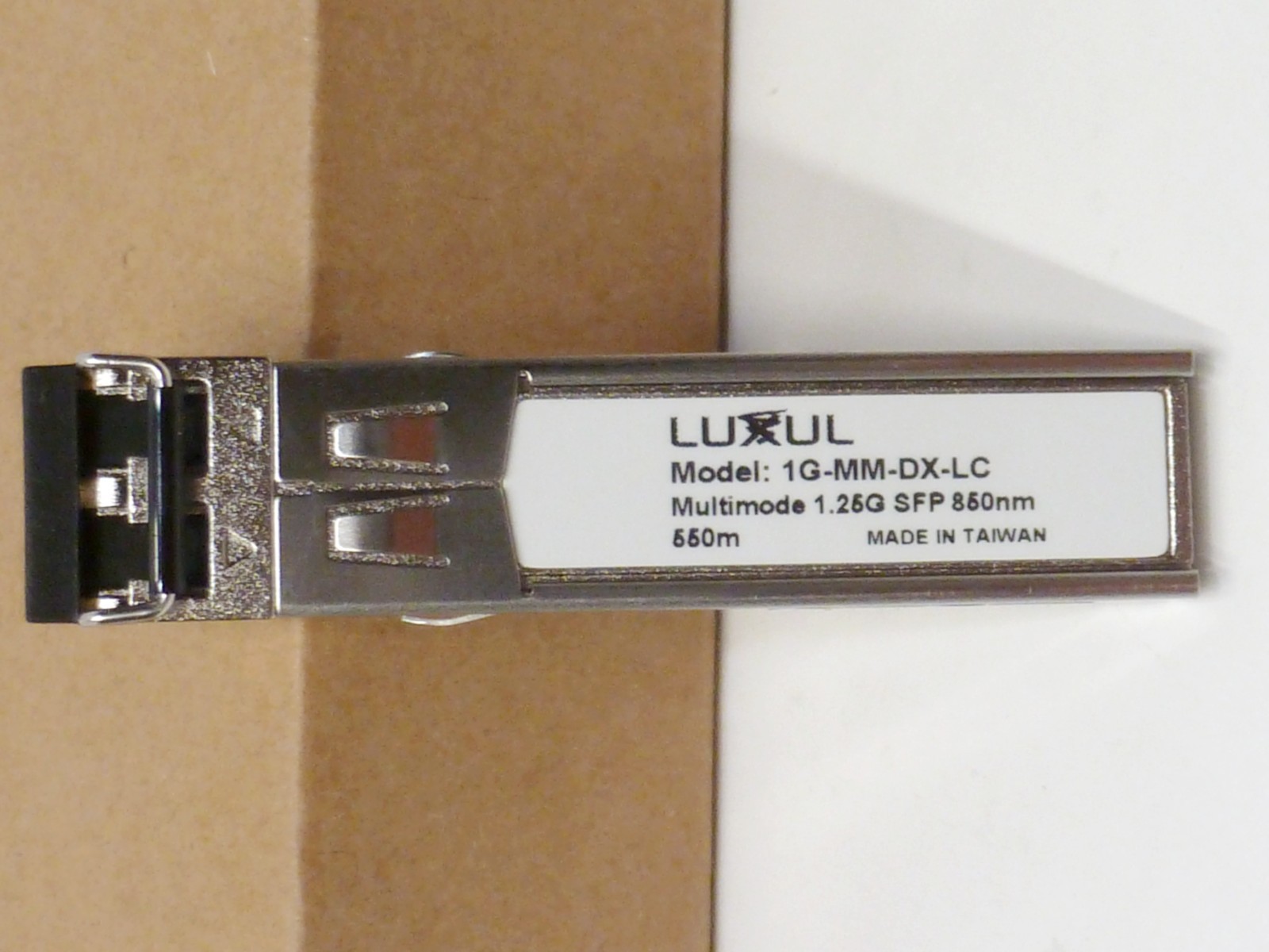 Luxul 1G-MM-DX-LC 1Gb SFP Multimode Duplex LC 850nm 550M OM2 New