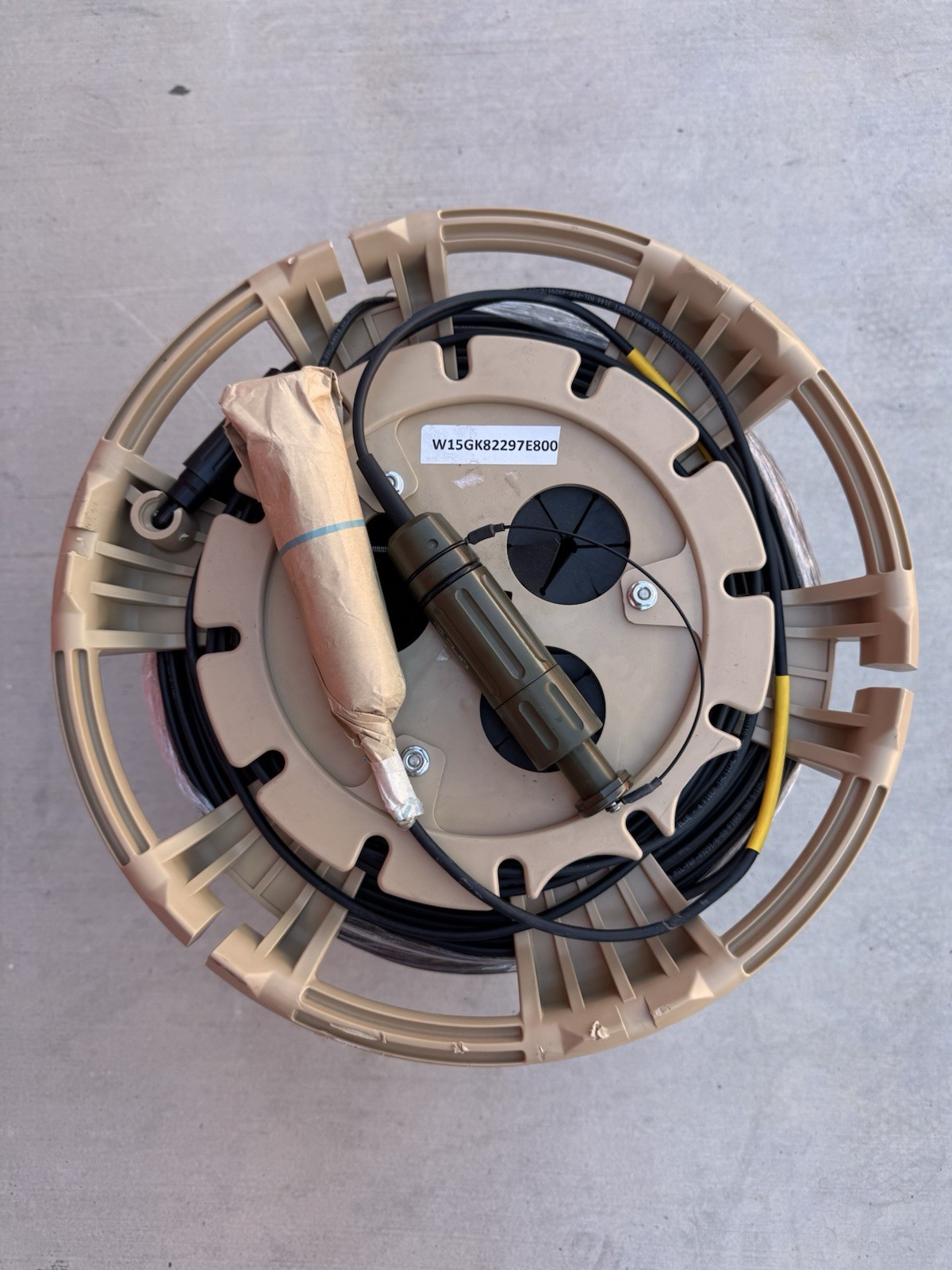 11128FT FIBER OPTIC FIS BLUE OPTICAL CABLE CORPORATION OCC A3302584-1 MARS REEL