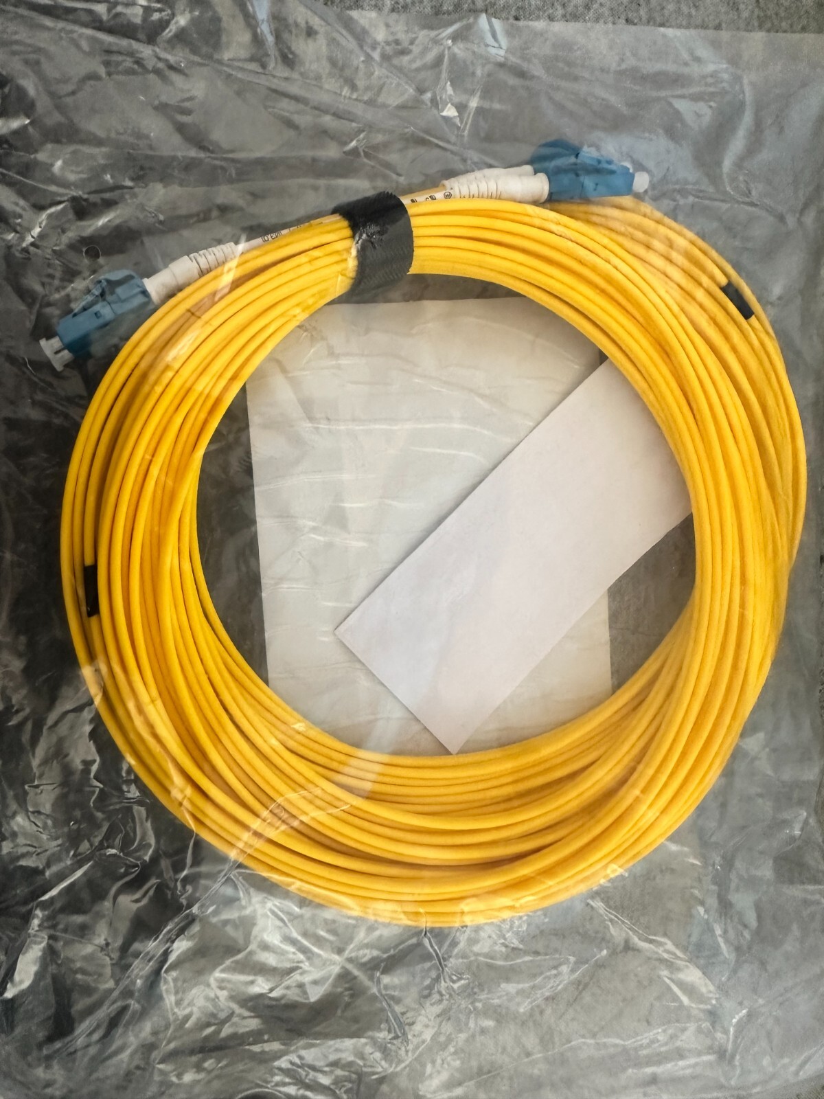 3-42m LC to LC Duplex Single Mode 9/125 Fiber Optic Optical Patch Cable