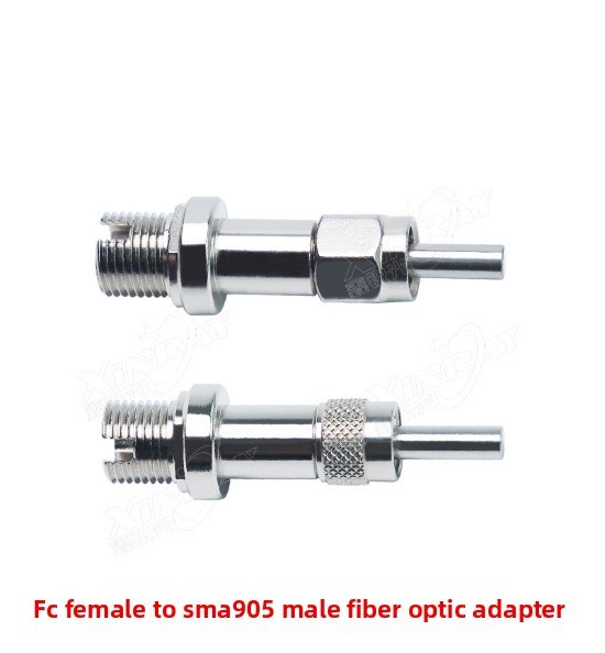 1 pc UV-VIS/VIS-NIR Band FC Female to SMA905 Male Fiber Optic Converter,Adapter