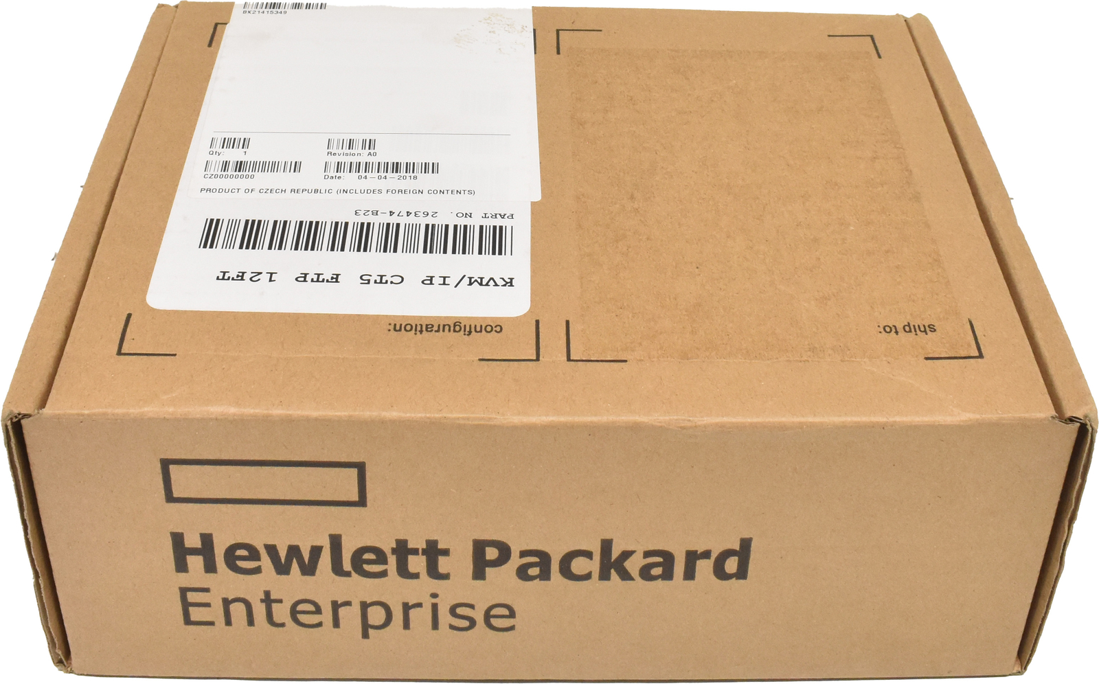 8-Pack HP 263474-B23 CAT5 KVM Cable RJ45 / RJ45 3.7m 263474-B23
