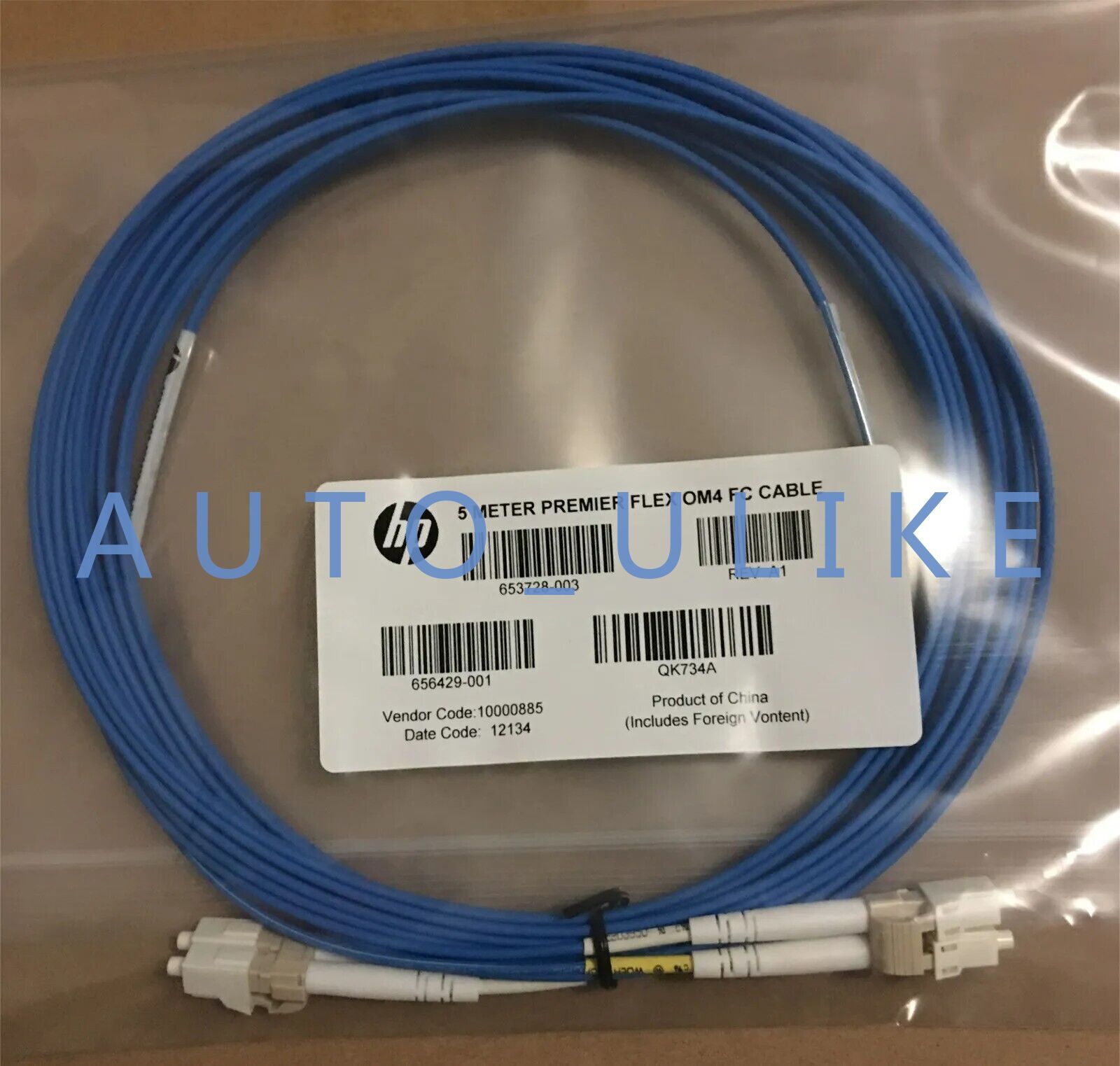 1PCS HPE Flex LC/LC MM OM4 2 Fiber 5M Cable QK734A 656429-001 SEALED SPARE NEW
