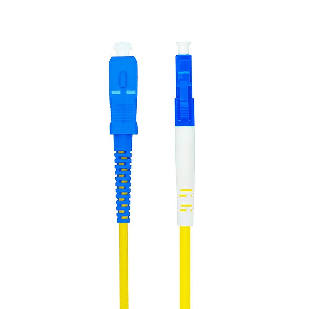 2M 6FT LC To SC Fiber Optic Cable Jumper Patch Cord Simplex SingleMode