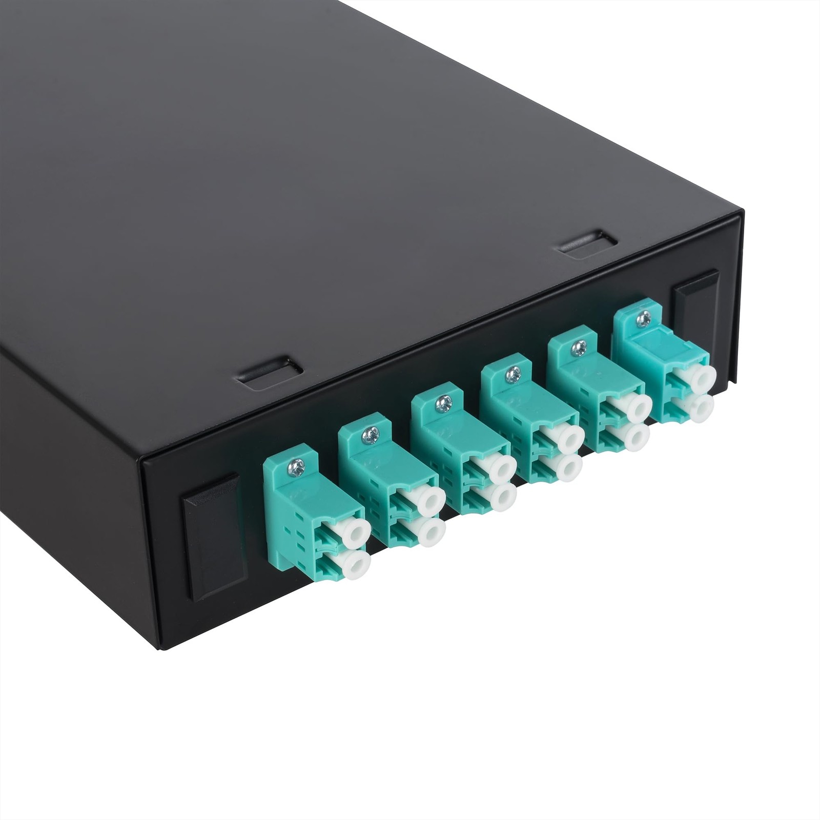 Optic Fiber Termination Box 6 Ports LC Multimode 12 Cores Wall Enclosure
