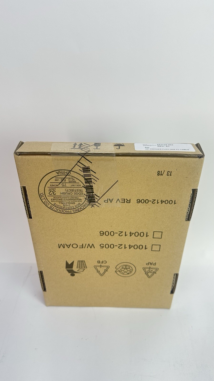 HPE QK734A HP Premier Flex LC/LC OM4 FC 15Ft 5M Cable 656429-001 653728-003 MM