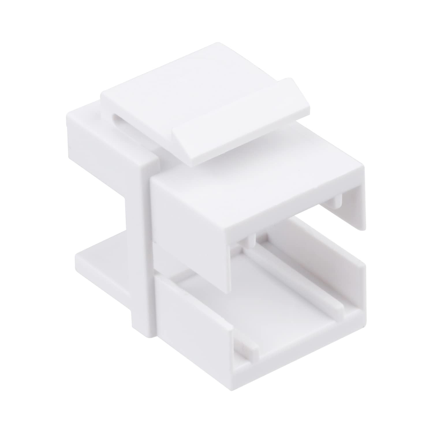 12 PCS Fiber Optic Coupler Keystone Jack Wall Plate Insert Fits LC/SC Duplex