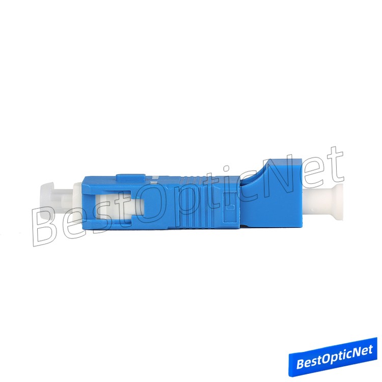 SC Male to LC Female PC APC SM MM Fiber Optical Adapter Optic Converter LC to SC
