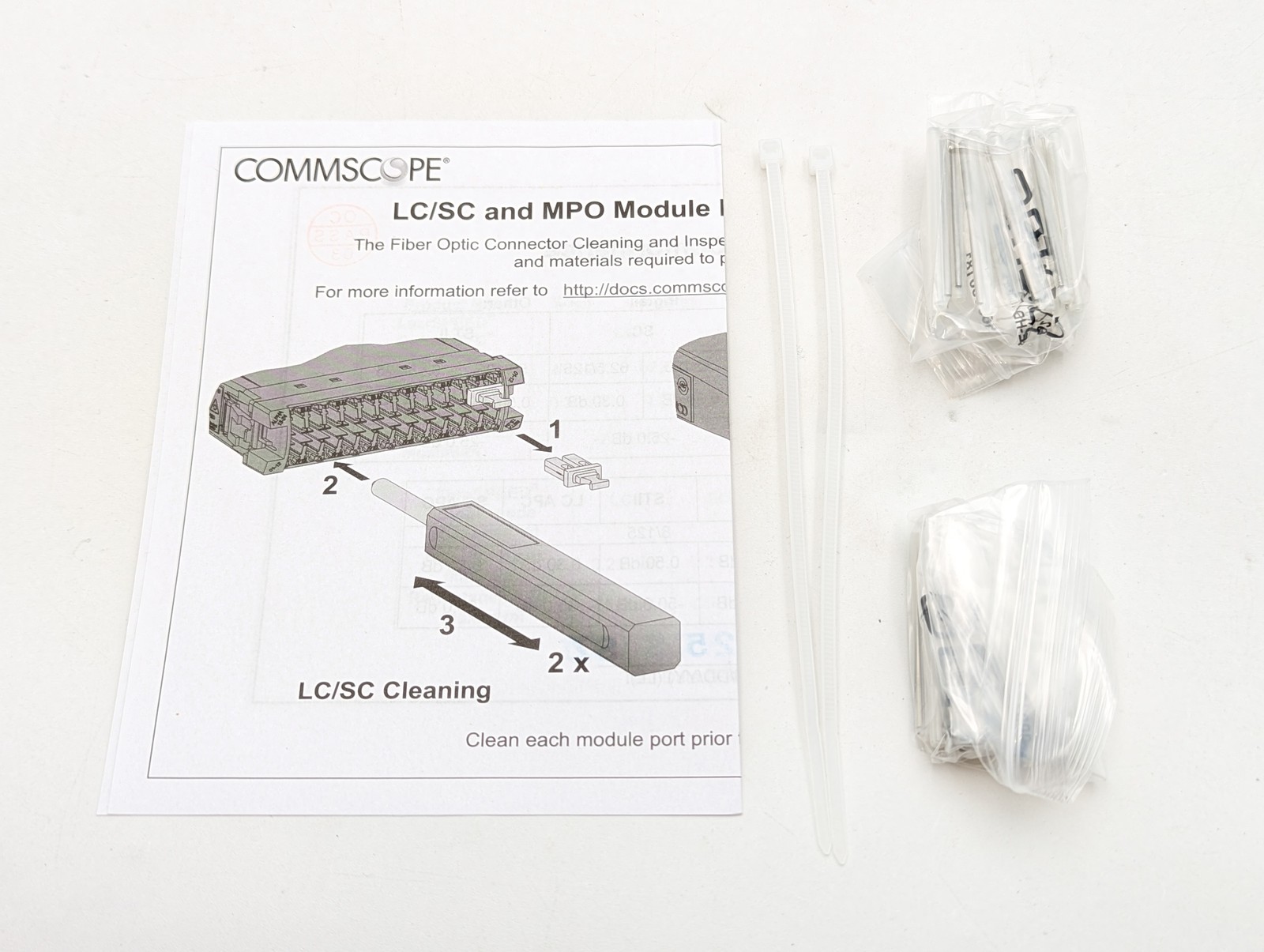 Commscope Fiber Optic Teraspeed Splicing Cassette 24LC (760221705) Black