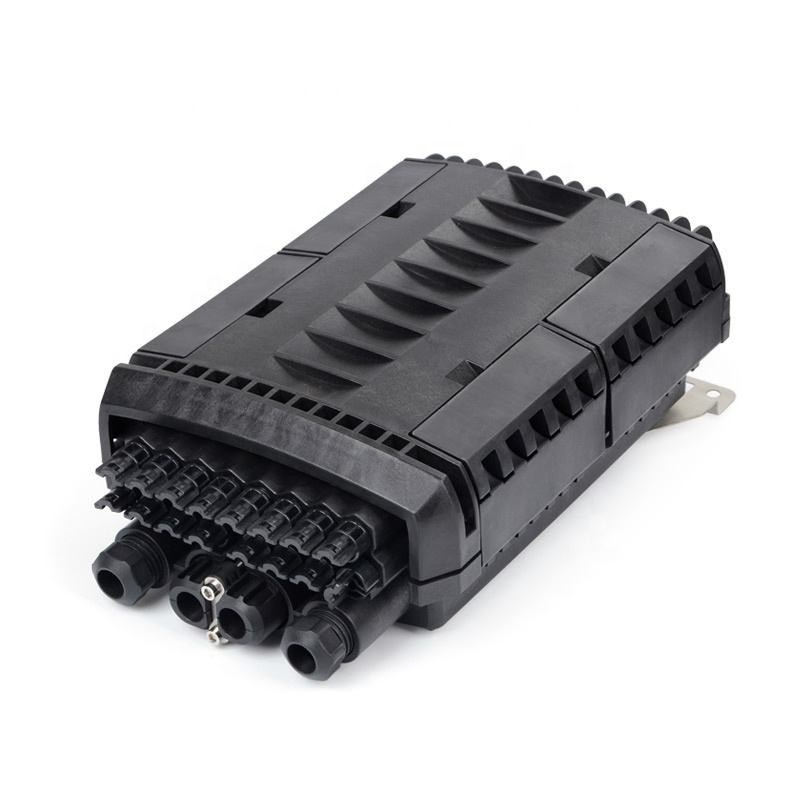 IP65 Waterproof Fiber Optic Splice Closure Wall-Mounted Direct Burial 4 In16 Out