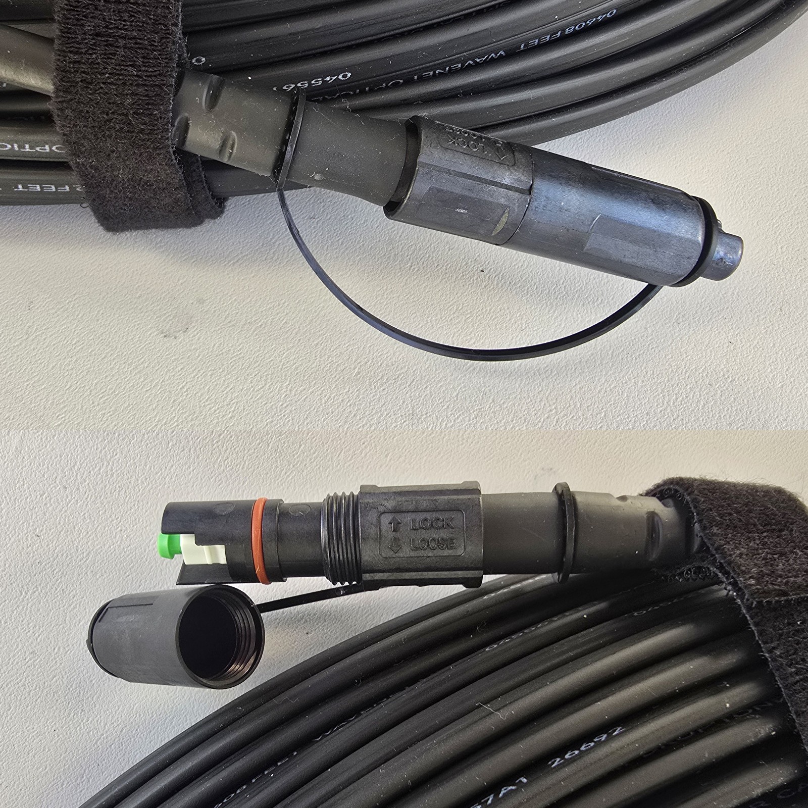OptiTap Compatable to Blunt Flat Drop Toneable Cable Assembly, 1000 ft. on Spool