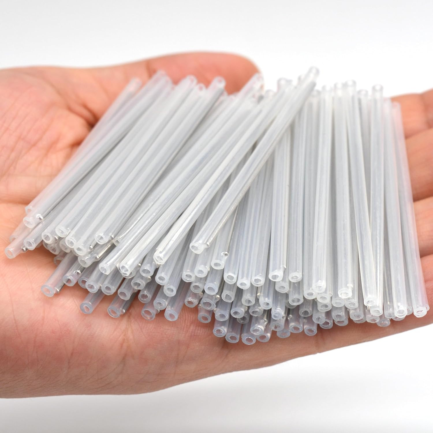 1000Pcs Clear Fiber Optic Fusion Splice Protection Sleeves with Storage Box