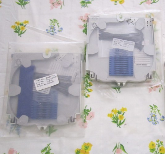Fiber Optic Splice Tray Kit Coyote Part 80805774 – 1 Sealed + 1 Open BOTH UNUSED