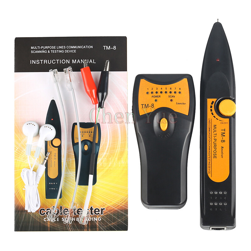 RJ11 RJ45 Cat5 Cat6 Telephone LAN Network Cable Tester Detector Wire Tracker