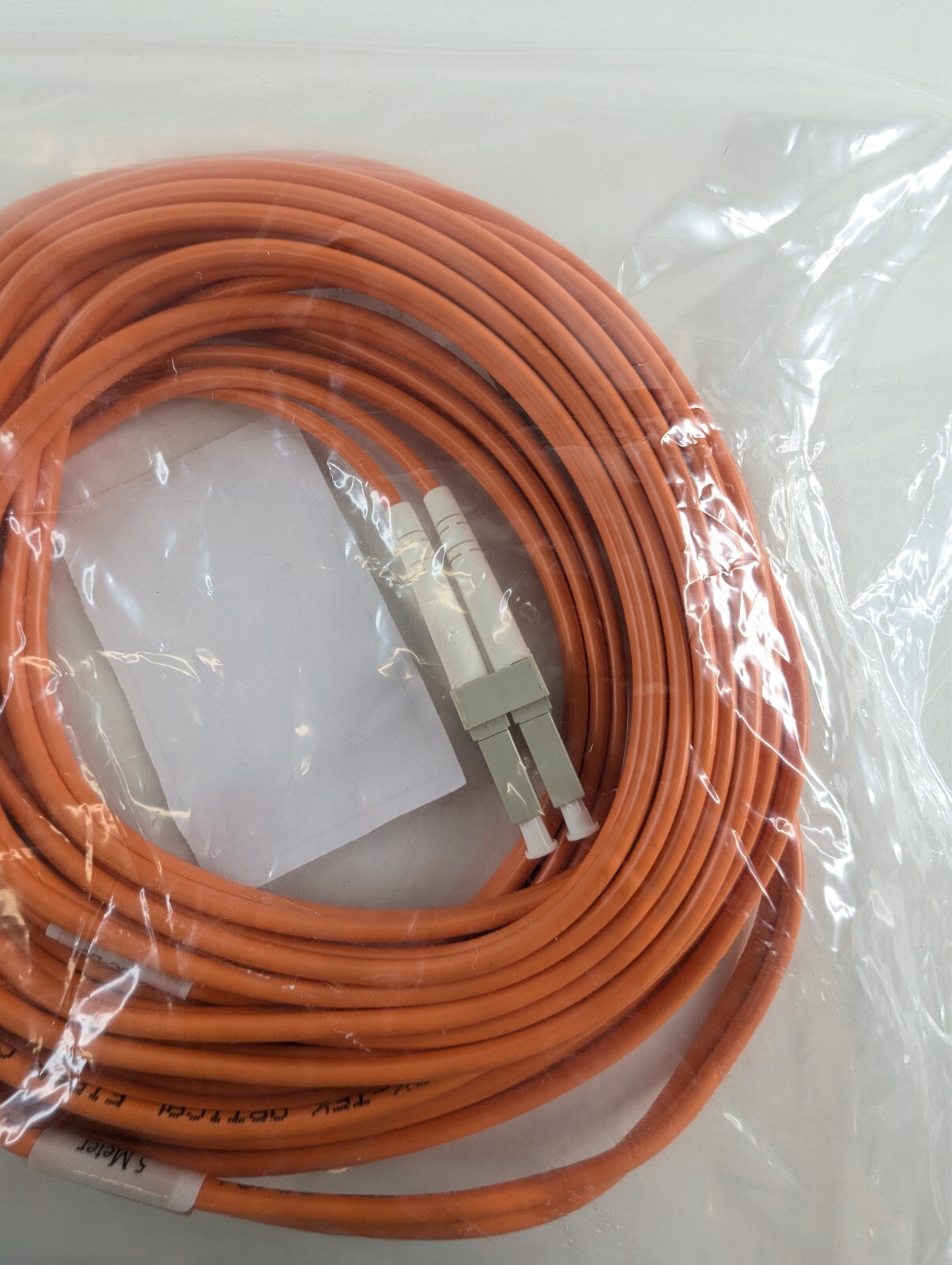 LC UPC to LC UPC Fiber Patch Cable 5m OM5 Duplex Multimode Network 2.0mm Berktek