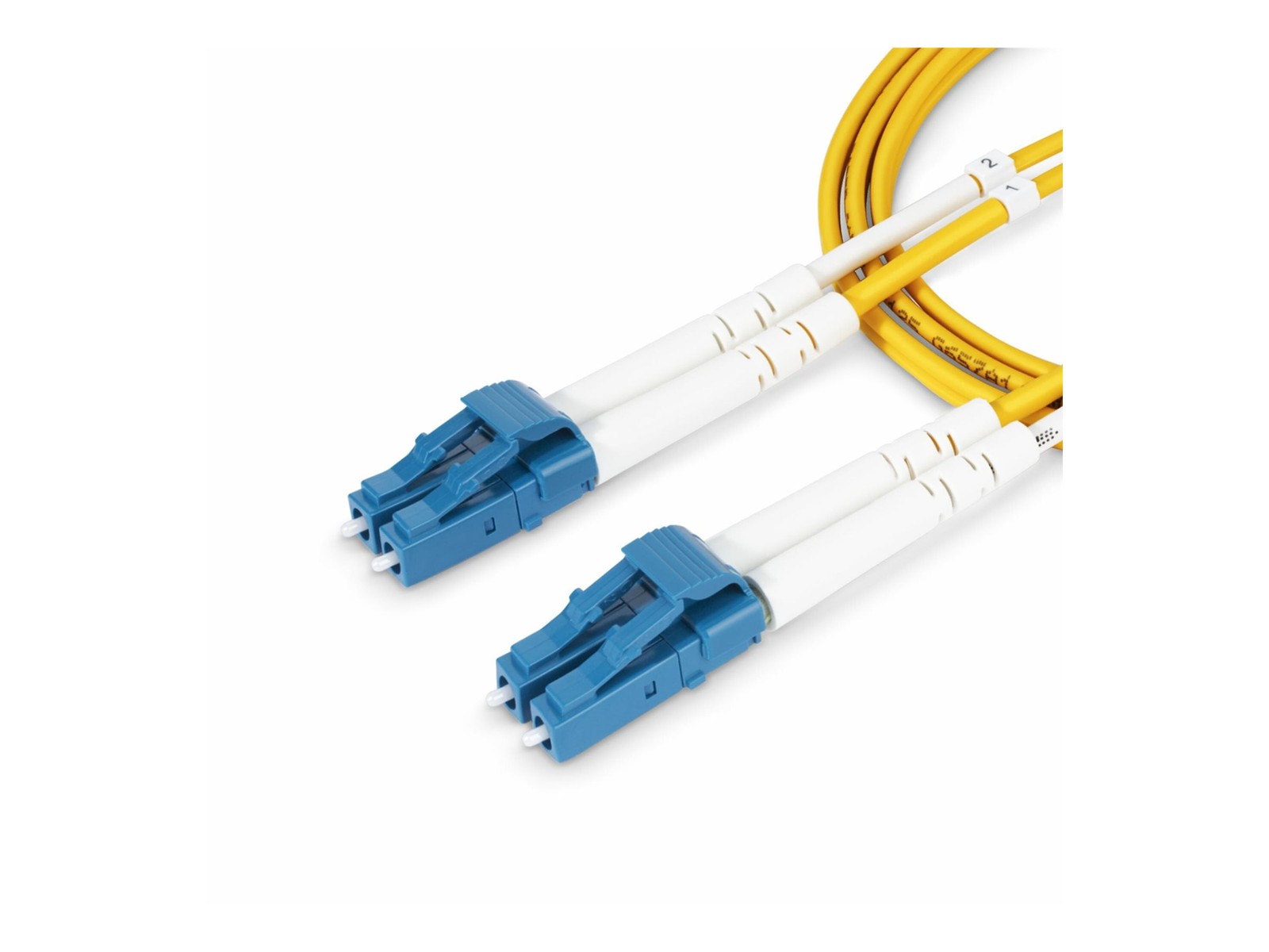 StarTech 1m [3.3ft] LC to LC [UPC] OS2 Single Mode Duplex Fiber Optic Cable