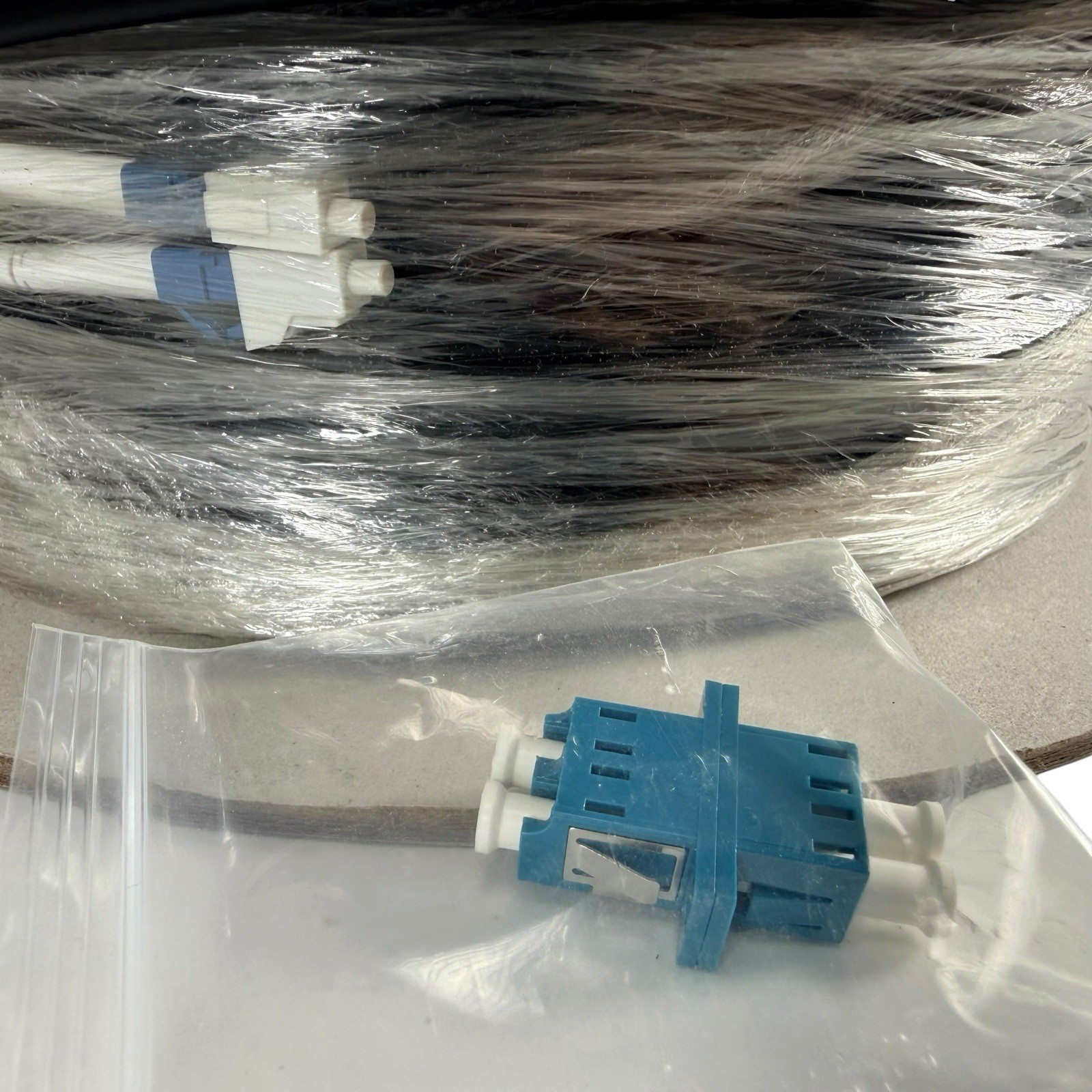 YUTIANHOME 1000ft/300m LC to LC Armored Outdoor Fiber Optic Cable