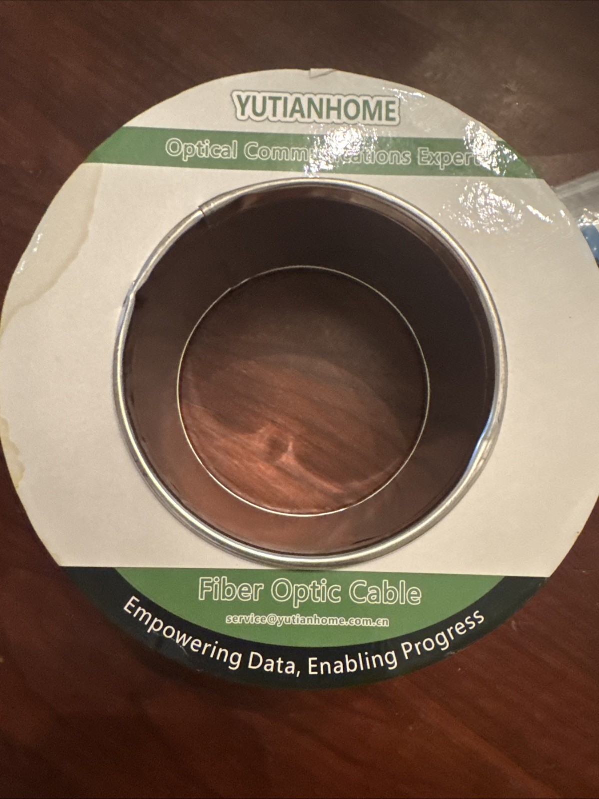Yutianhome 250ft/75m LC to LC Armored Outdoor Fiber Optic Cable,