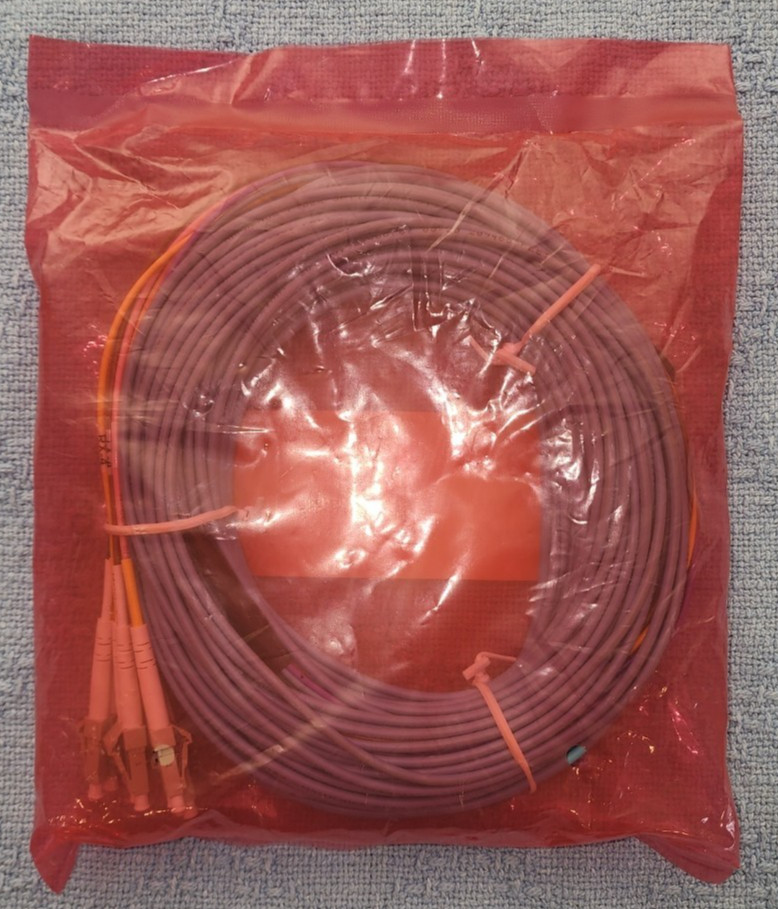 NetApp X66205-30 MPO to 4xLC 30M OM4 Fiber Optic Data Cable – 112-00261