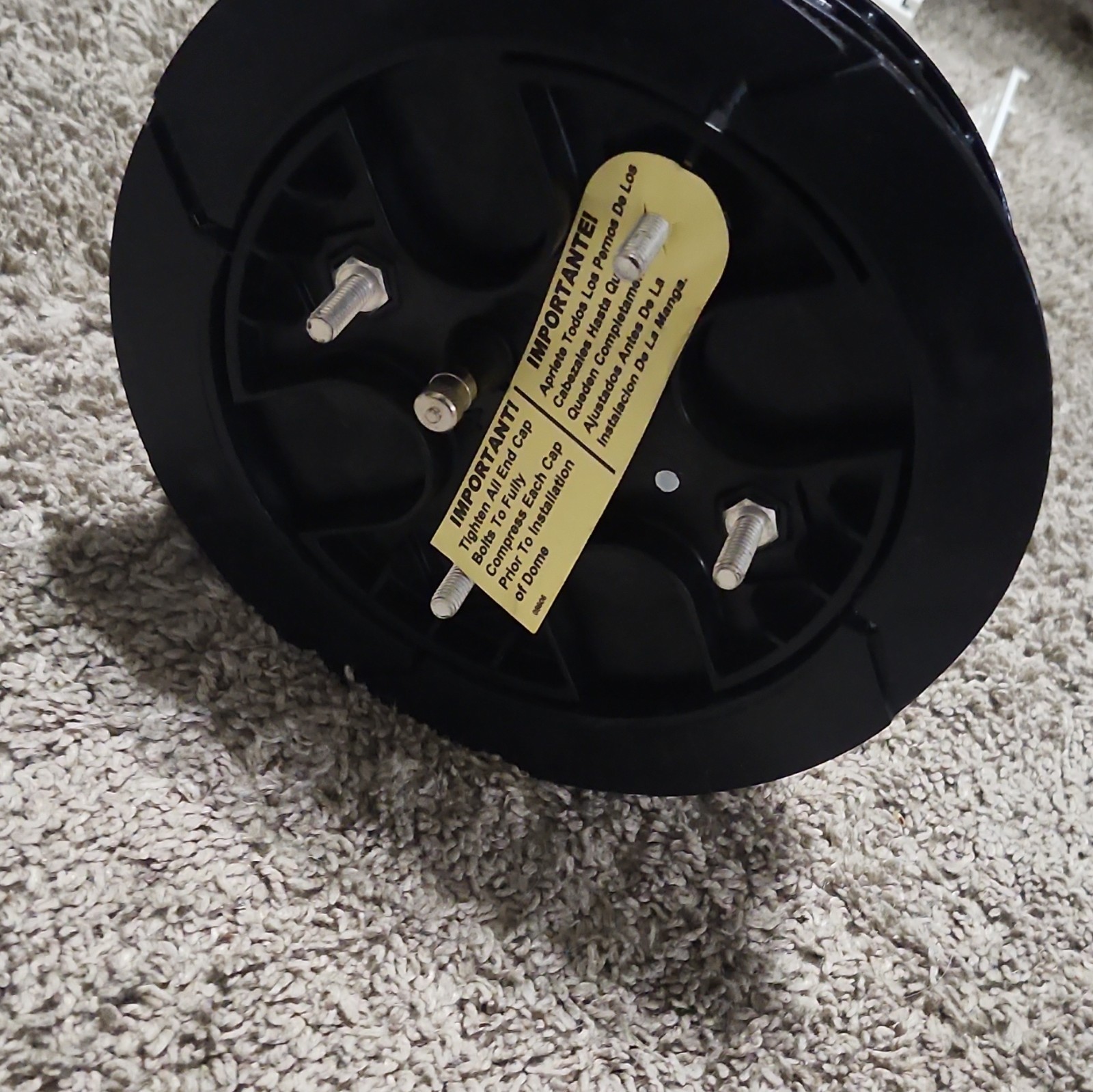 Coyote Fiber Optic Splice Closure Dome Part # 07655. Fiber Optic Cable Capsule.