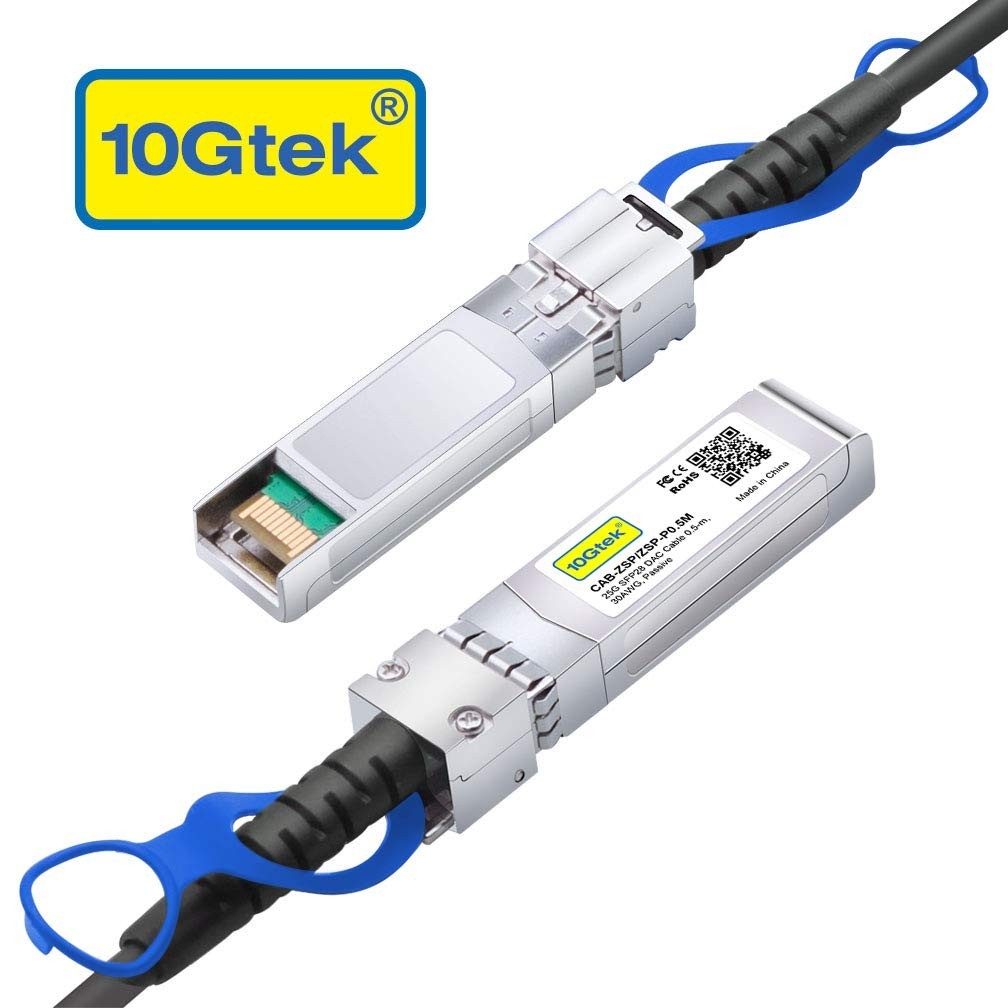 25G SFP28 SFP DAC Cable 25GBASE CR SFP28 to SFP28 Passive Direct Attach Copper
