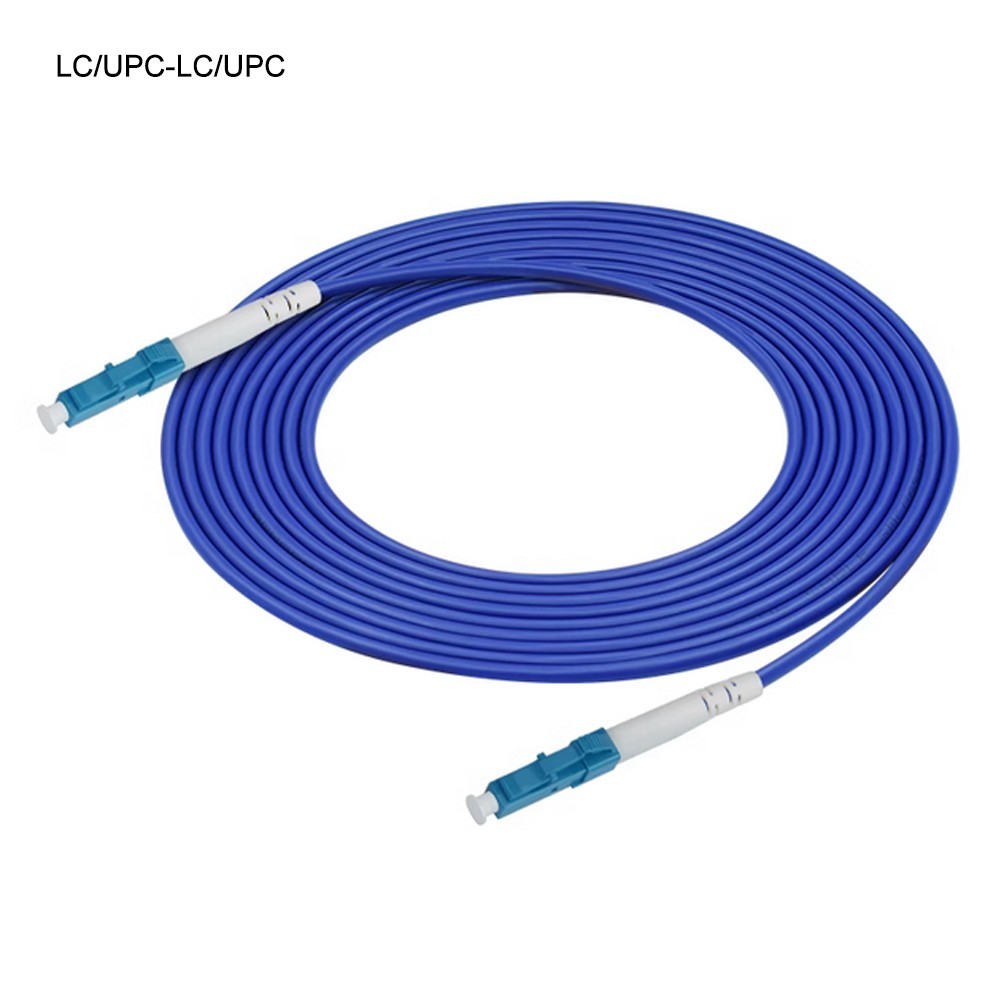 Armored Fiber Optic Patch Cord Cable Stainless Steel Armor LC SC FC ST 1-50m lot