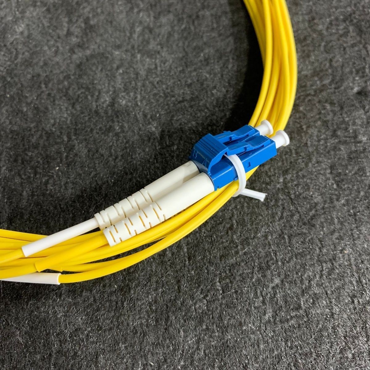WIREWERKS Fiber Optic Patch Cord, Yellow TPC-EELCBLCB-003 Lot of 10