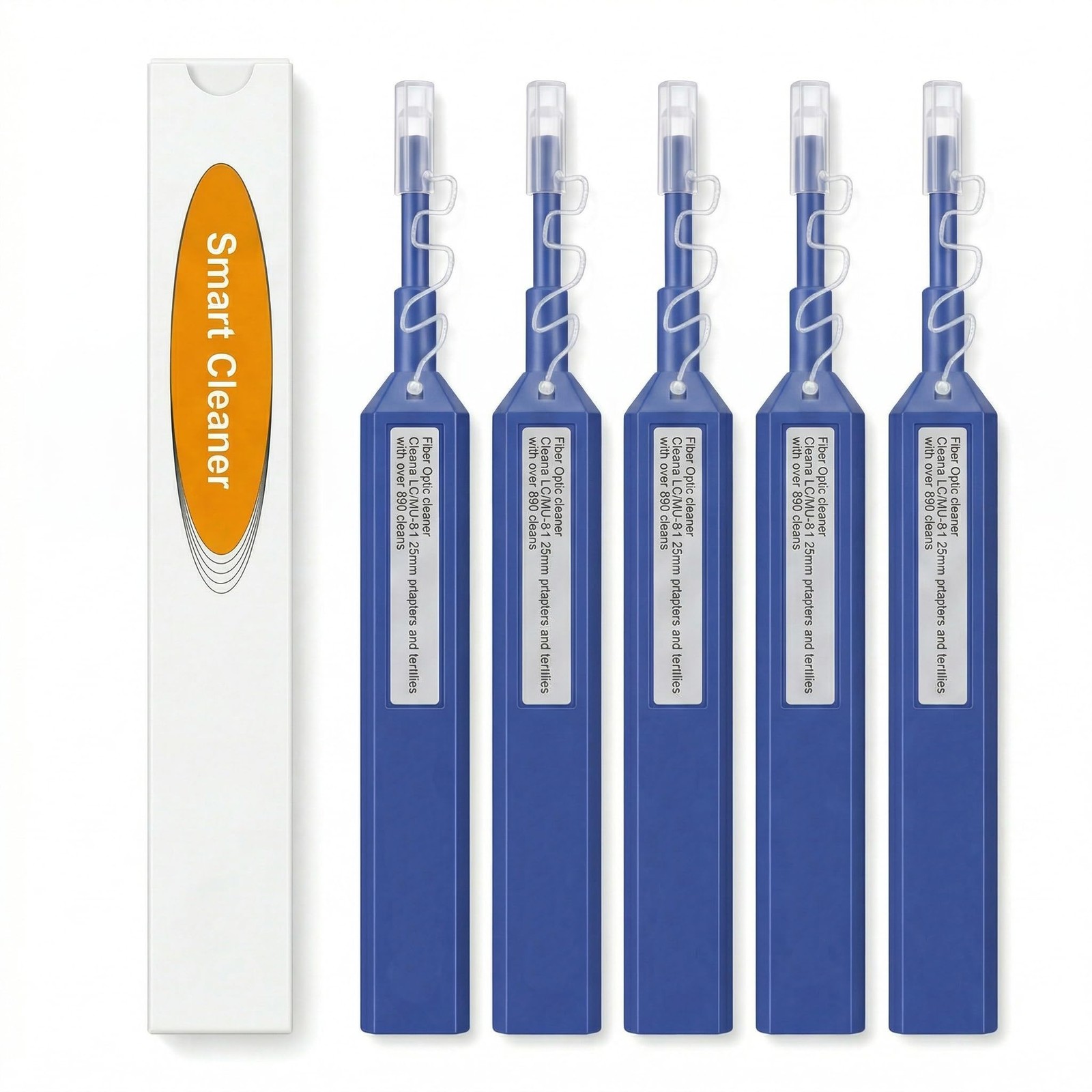 IRAFYXON Fiber Optic One-Click Cleaner Pen, Push-Type Connector End Face Clea…