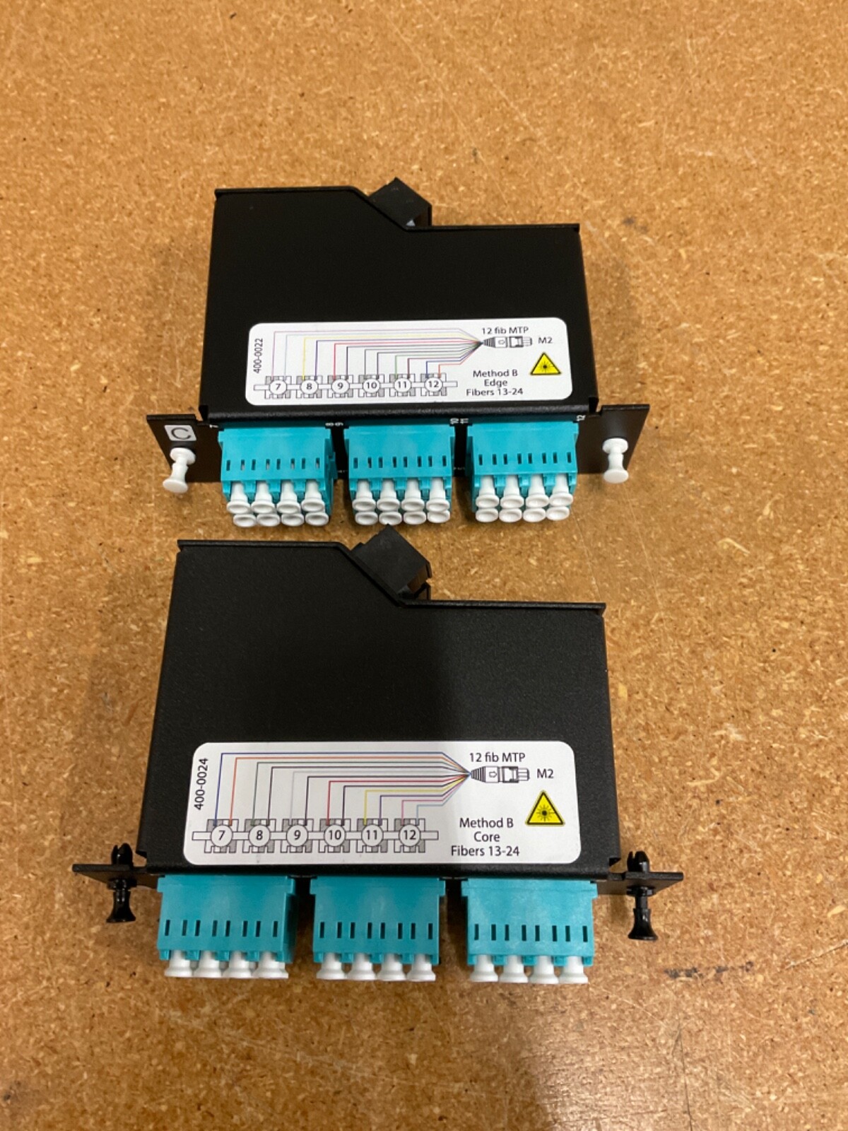 Leviton Fiber Enclosure 5R1UL-F03 1-Unit 3slots w/ 3 MTP Breakaway Modules