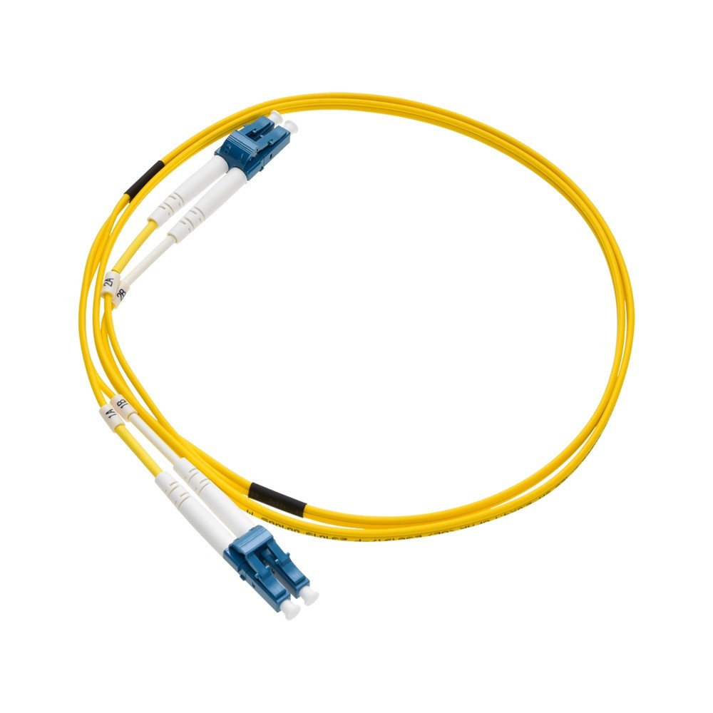5 Pack of 7m LC/UPC-LC/UPC Singlemode Duplex OFNR 2.0mm Fiber Optic Patch Cable