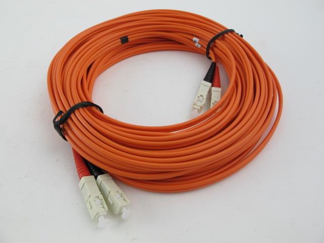 49ft Allen Tel GBSC2-D2-15 Fiber Optic Cable SC To SC Duplex Patch Cord MultiMod