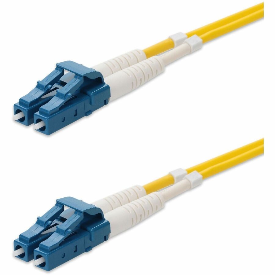 AddOn ADDLCLC05M9SMF 0.5m LC-LC Yellow Duplex Fiber Cable